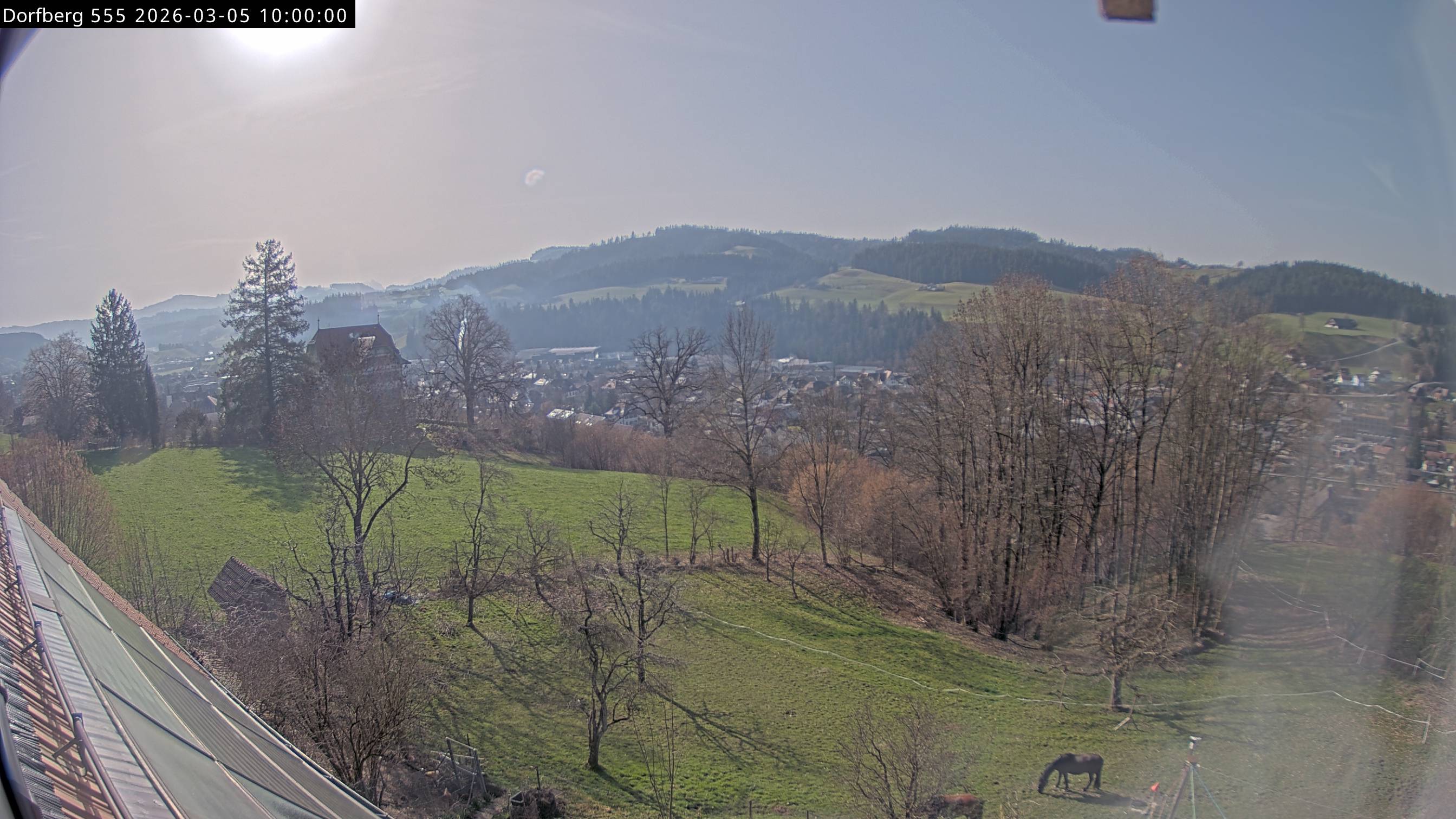 Webcam-Bild: Aussicht vom Dorfberg in Langnau 20260305-100000