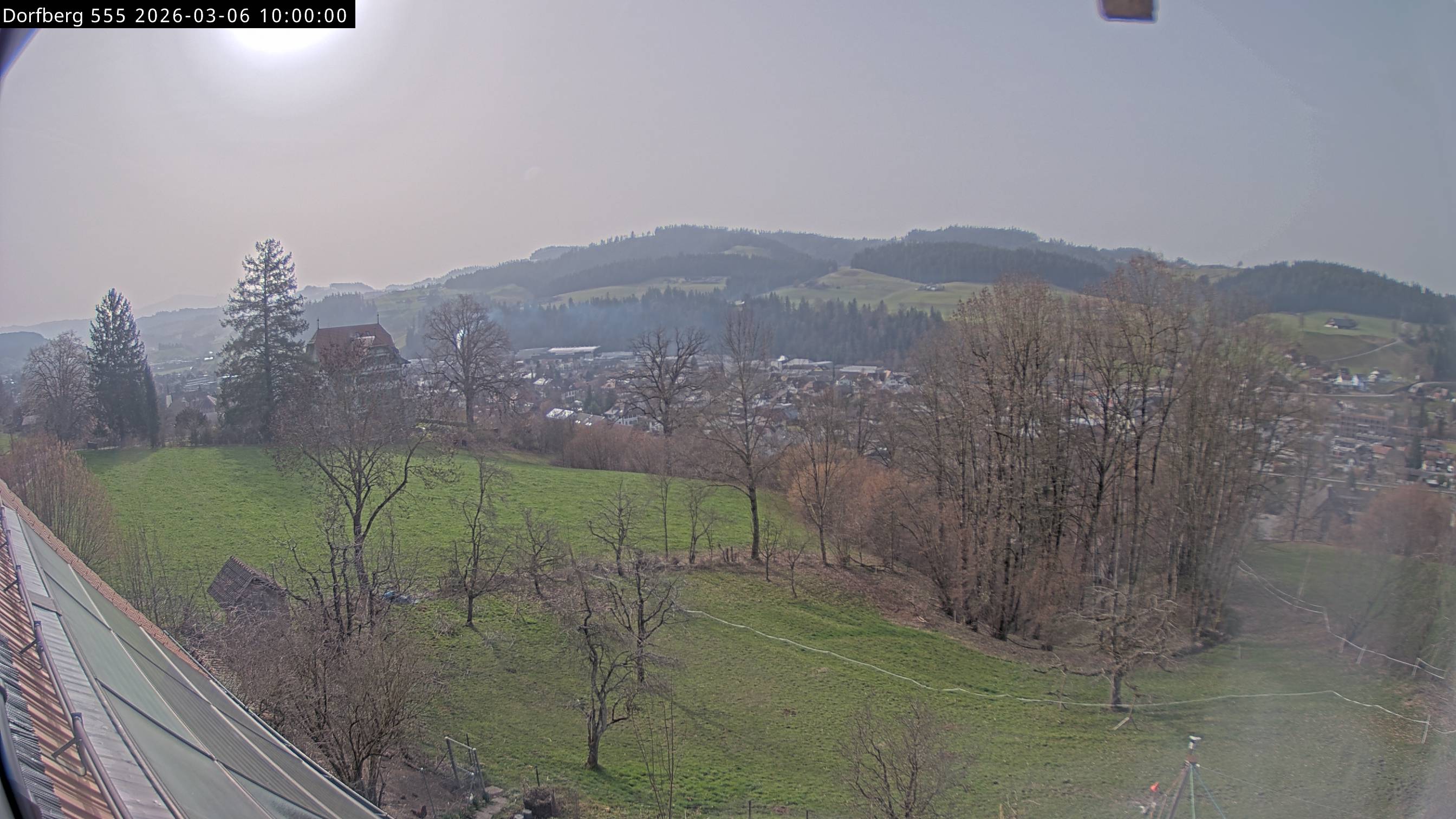 Webcam-Bild: Aussicht vom Dorfberg in Langnau 20260306-100000