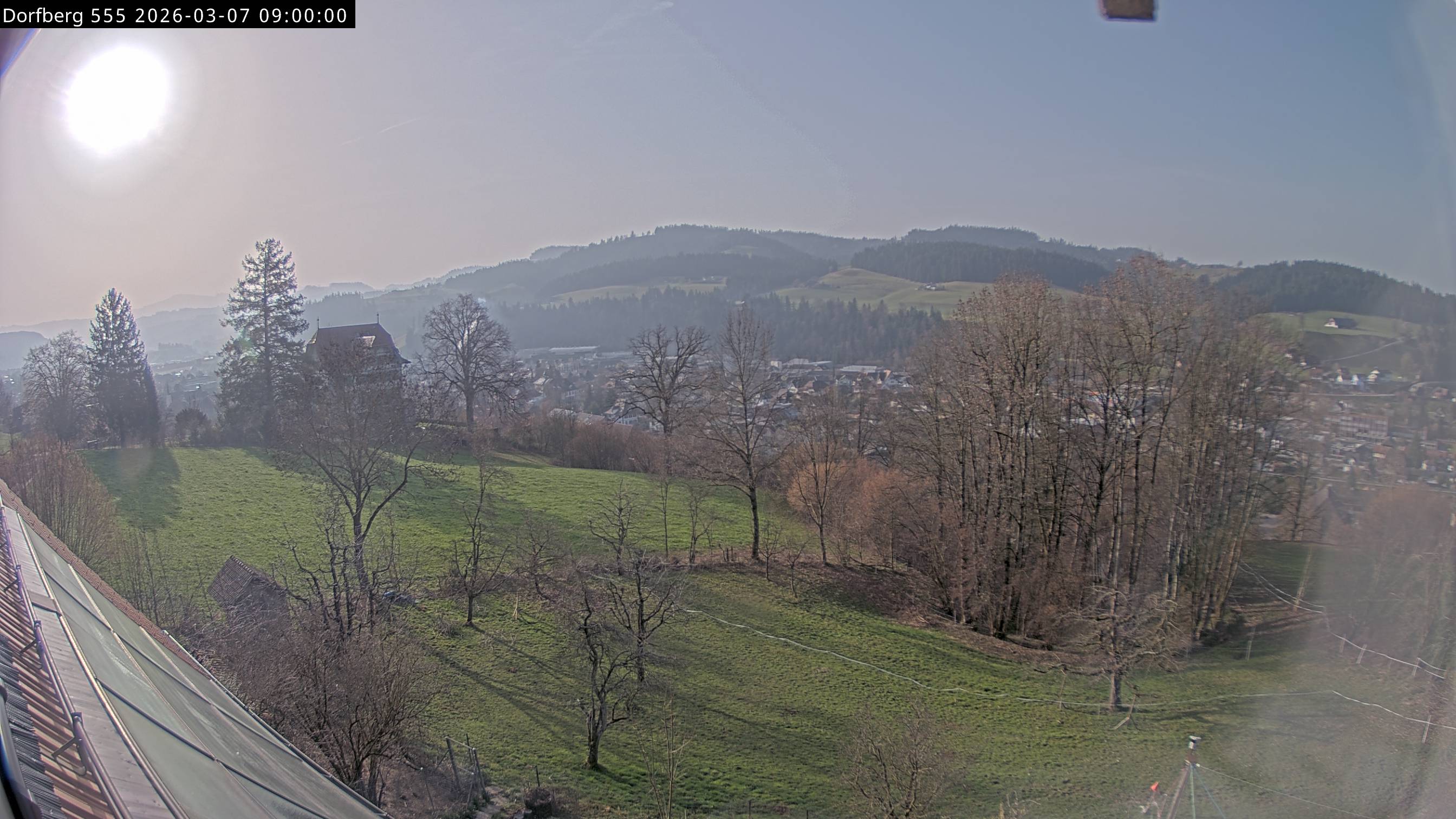 Webcam-Bild: Aussicht vom Dorfberg in Langnau 20260307-090000
