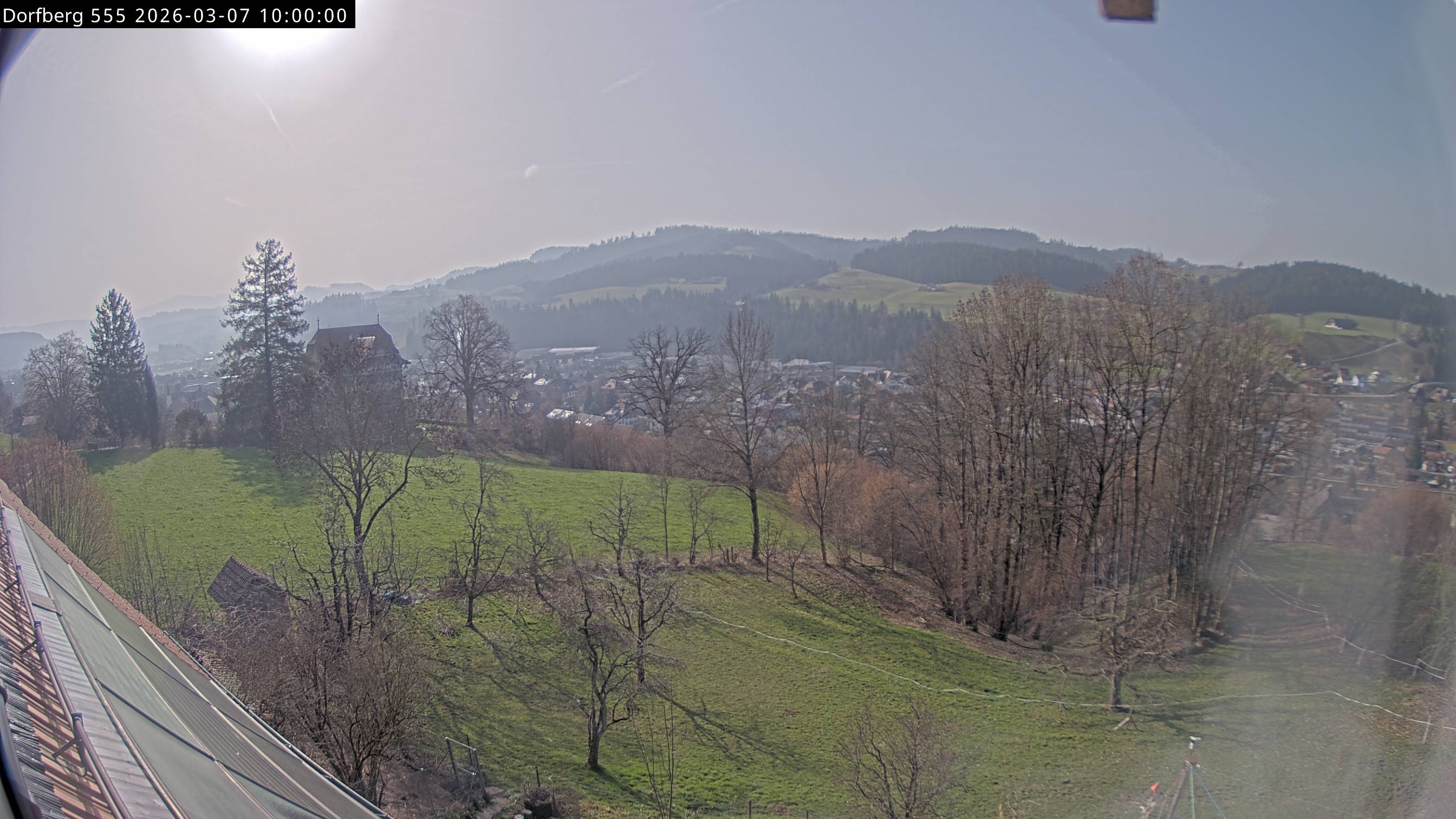 Webcam-Bild: Aussicht vom Dorfberg in Langnau 20260307-100000