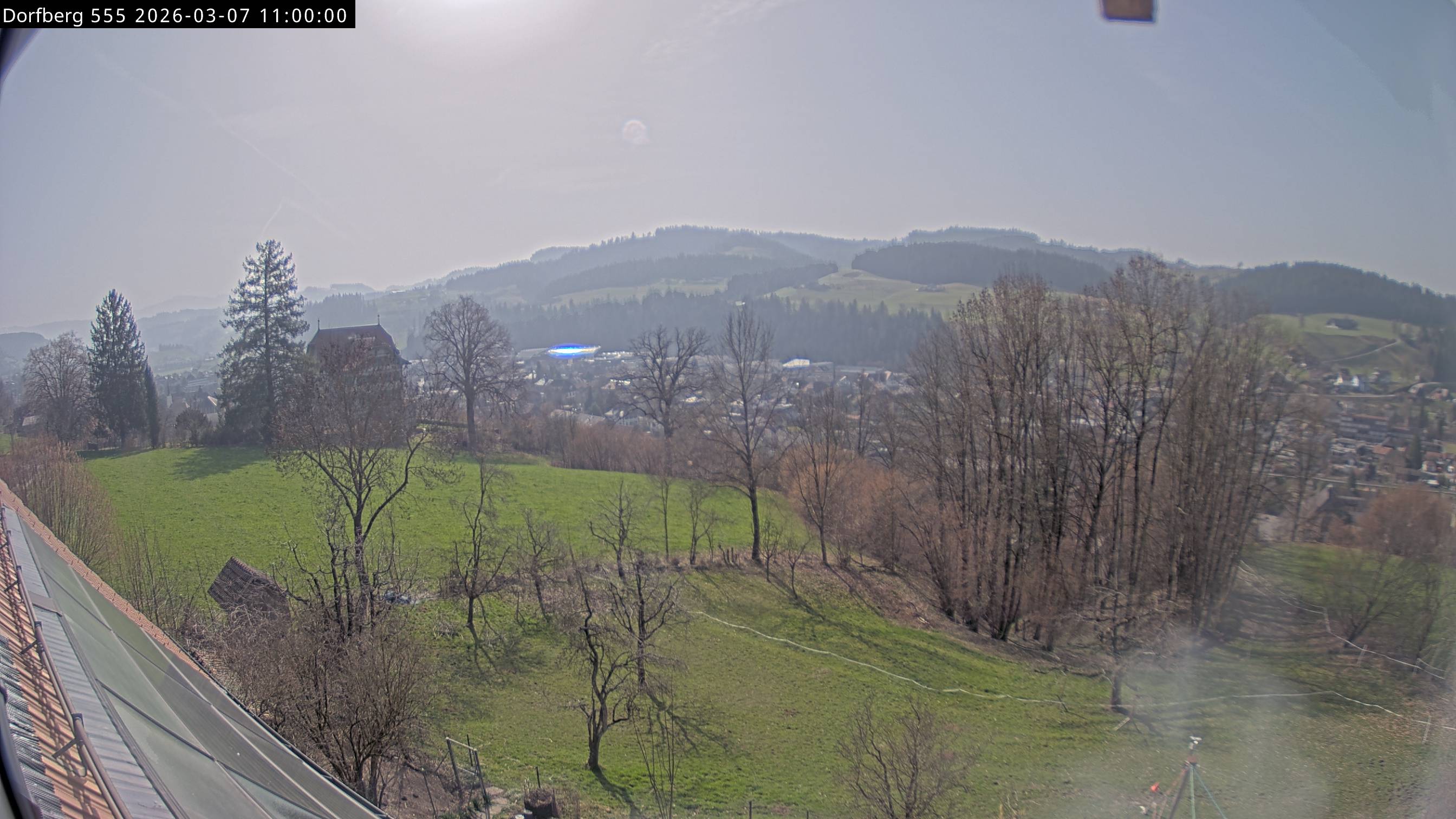 Webcam-Bild: Aussicht vom Dorfberg in Langnau 20260307-110000