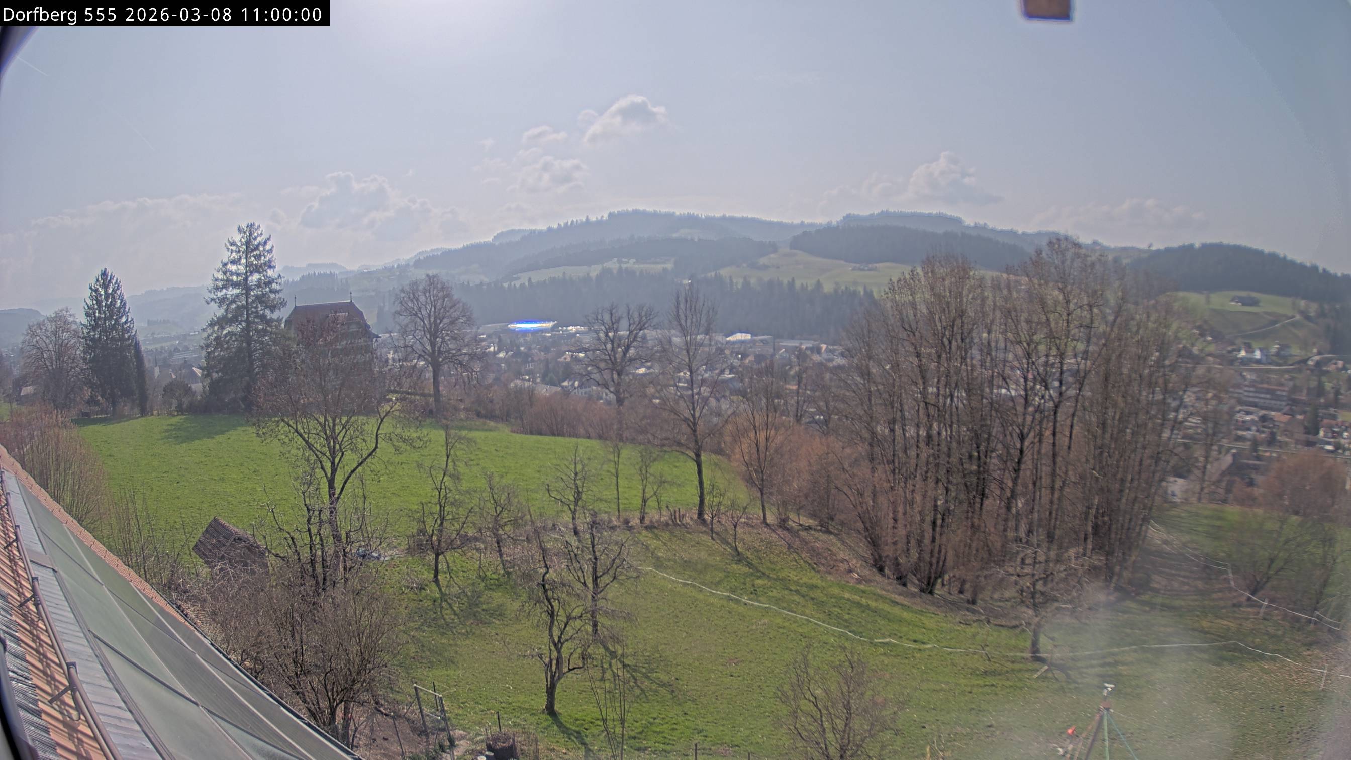 Webcam-Bild: Aussicht vom Dorfberg in Langnau 20260308-110000