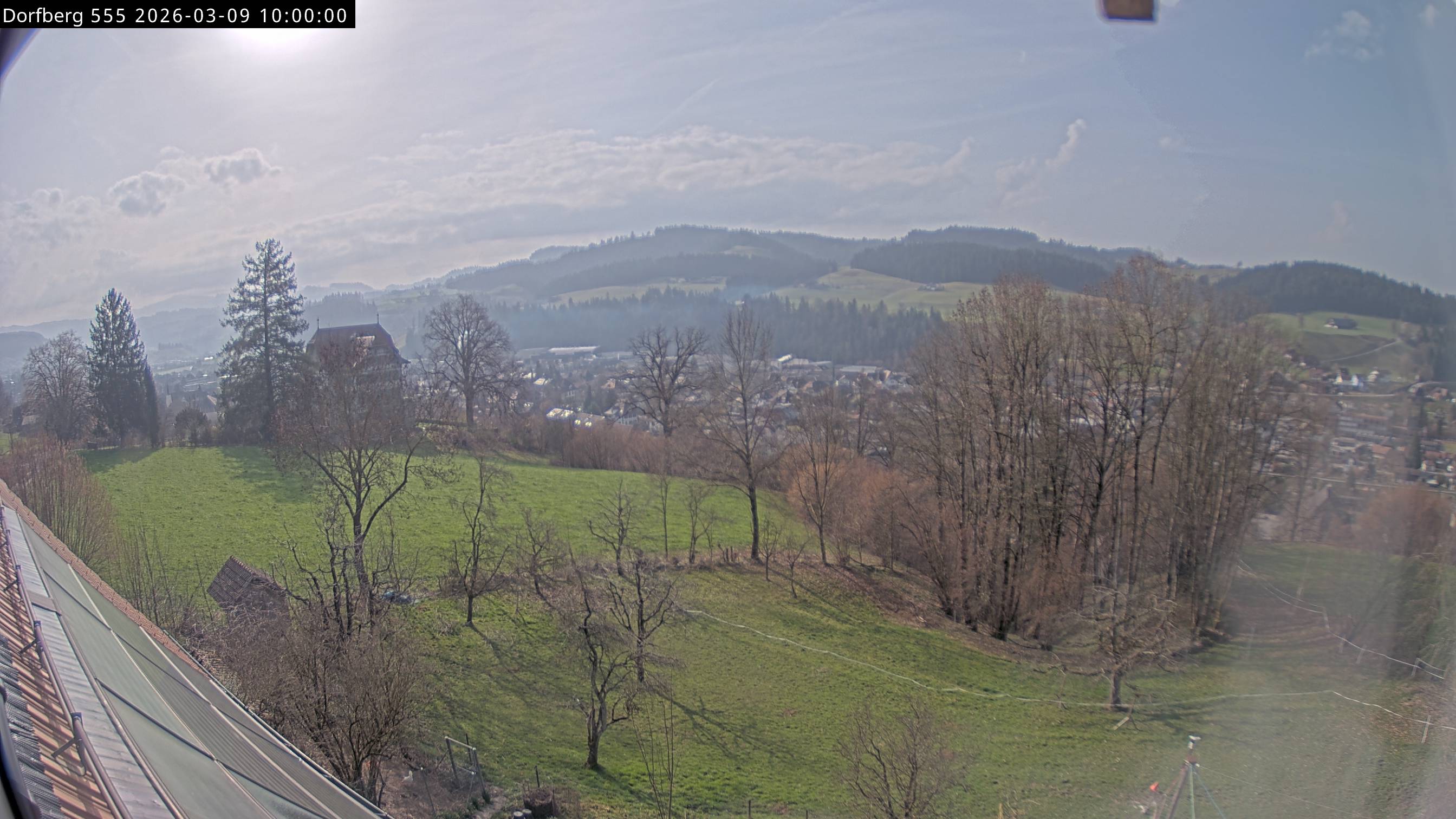 Webcam-Bild: Aussicht vom Dorfberg in Langnau 20260309-100000