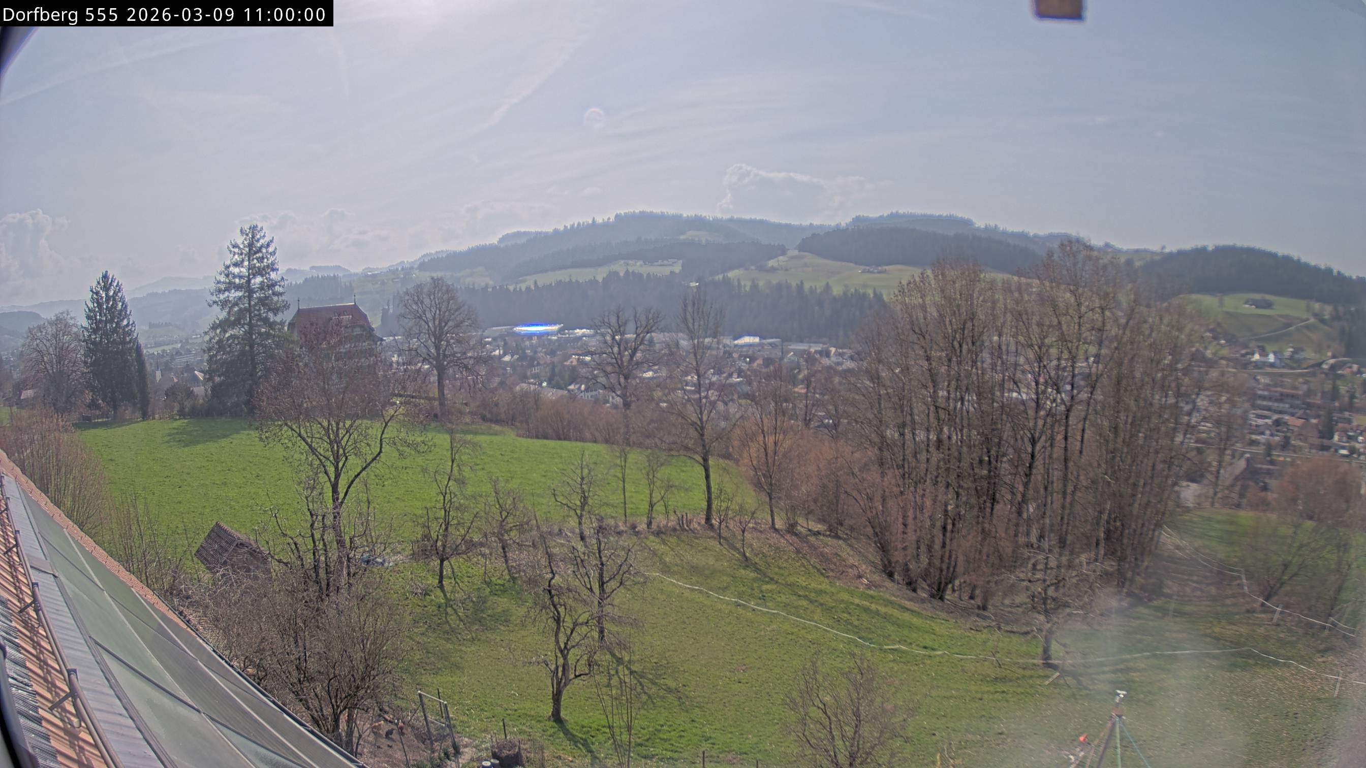 Webcam-Bild: Aussicht vom Dorfberg in Langnau 20260309-110000