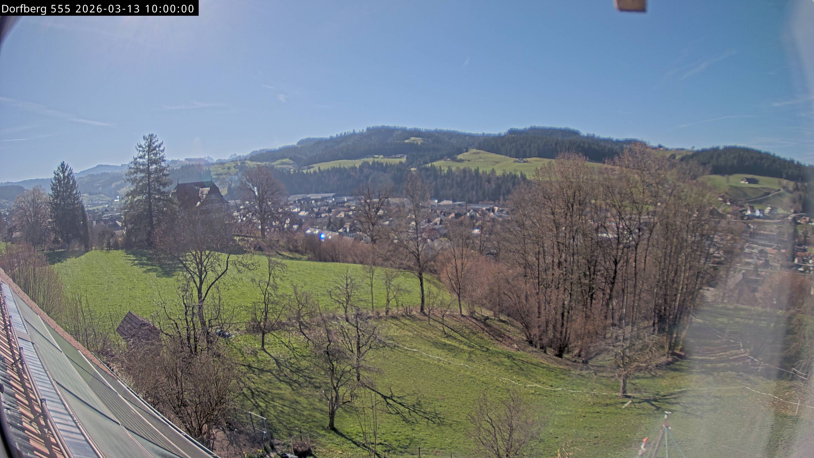 Webcam-Bild: Aussicht vom Dorfberg in Langnau 20260313-100000