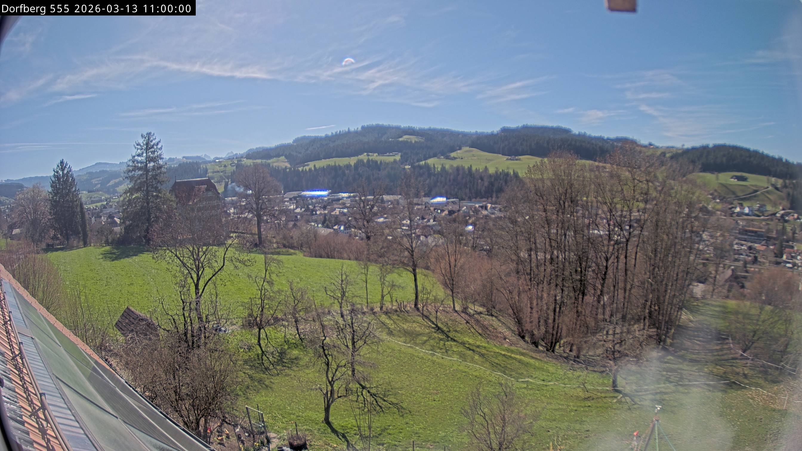 Webcam-Bild: Aussicht vom Dorfberg in Langnau 20260313-110000