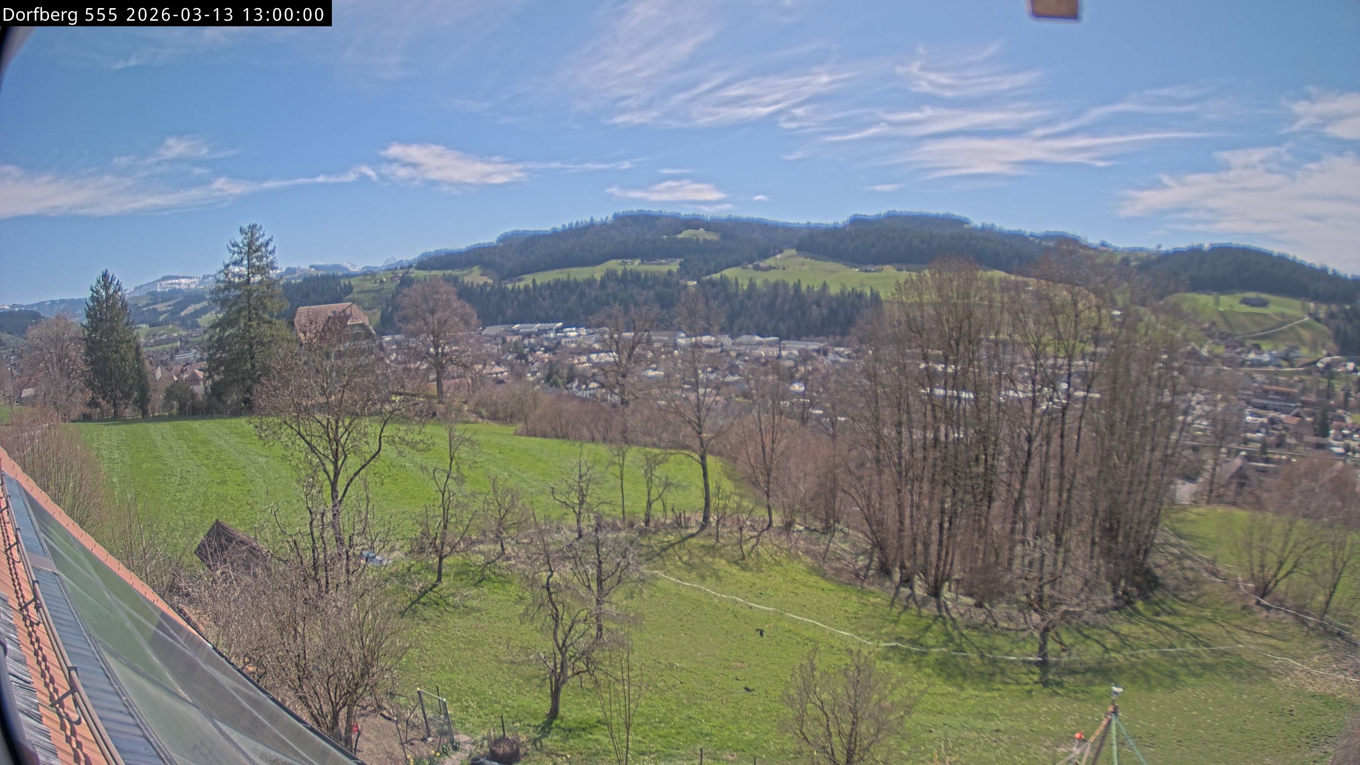 Webcam-Bild: Aussicht vom Dorfberg in Langnau 20260313-130000