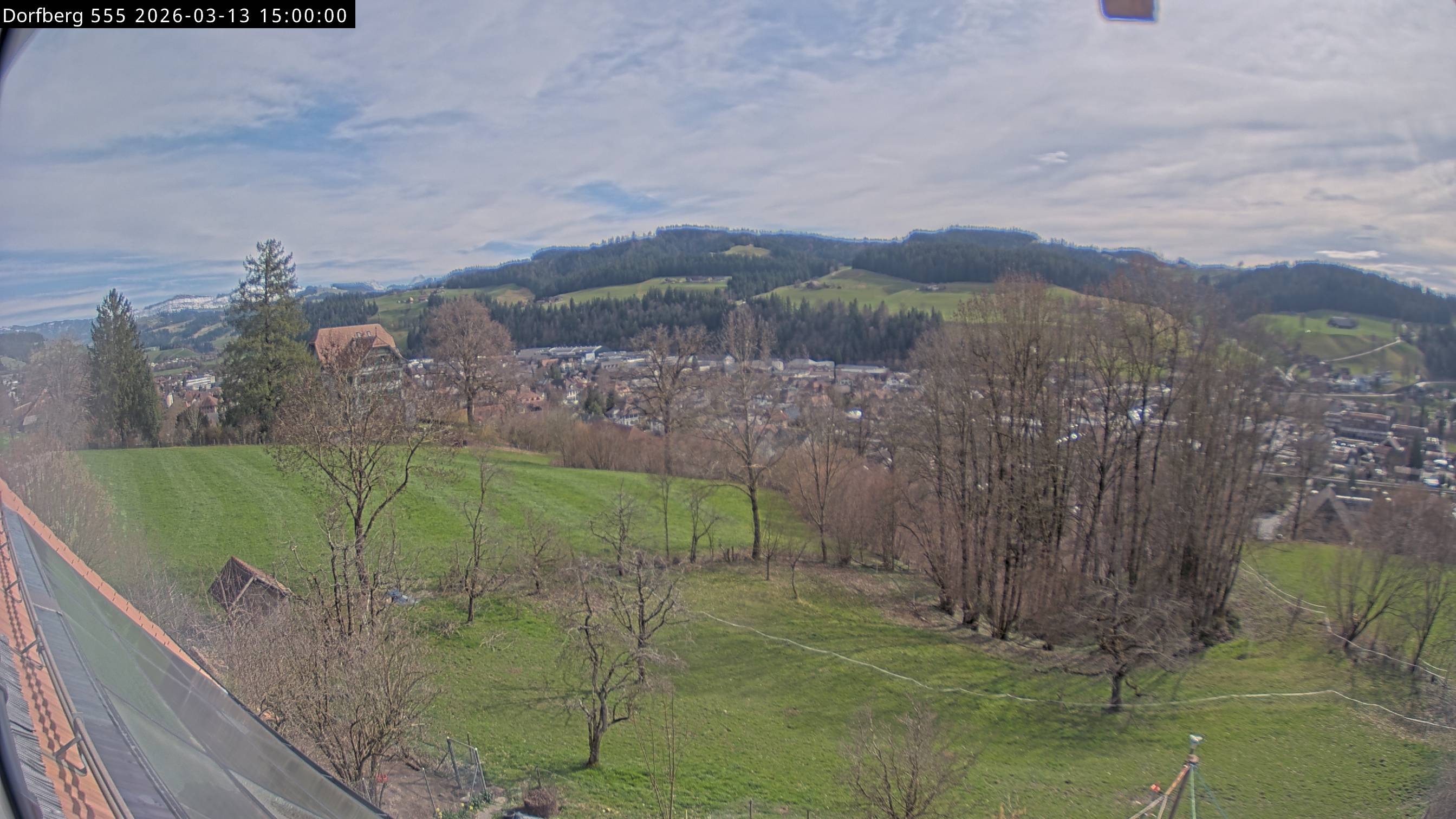 Webcam-Bild: Aussicht vom Dorfberg in Langnau 20260313-150000