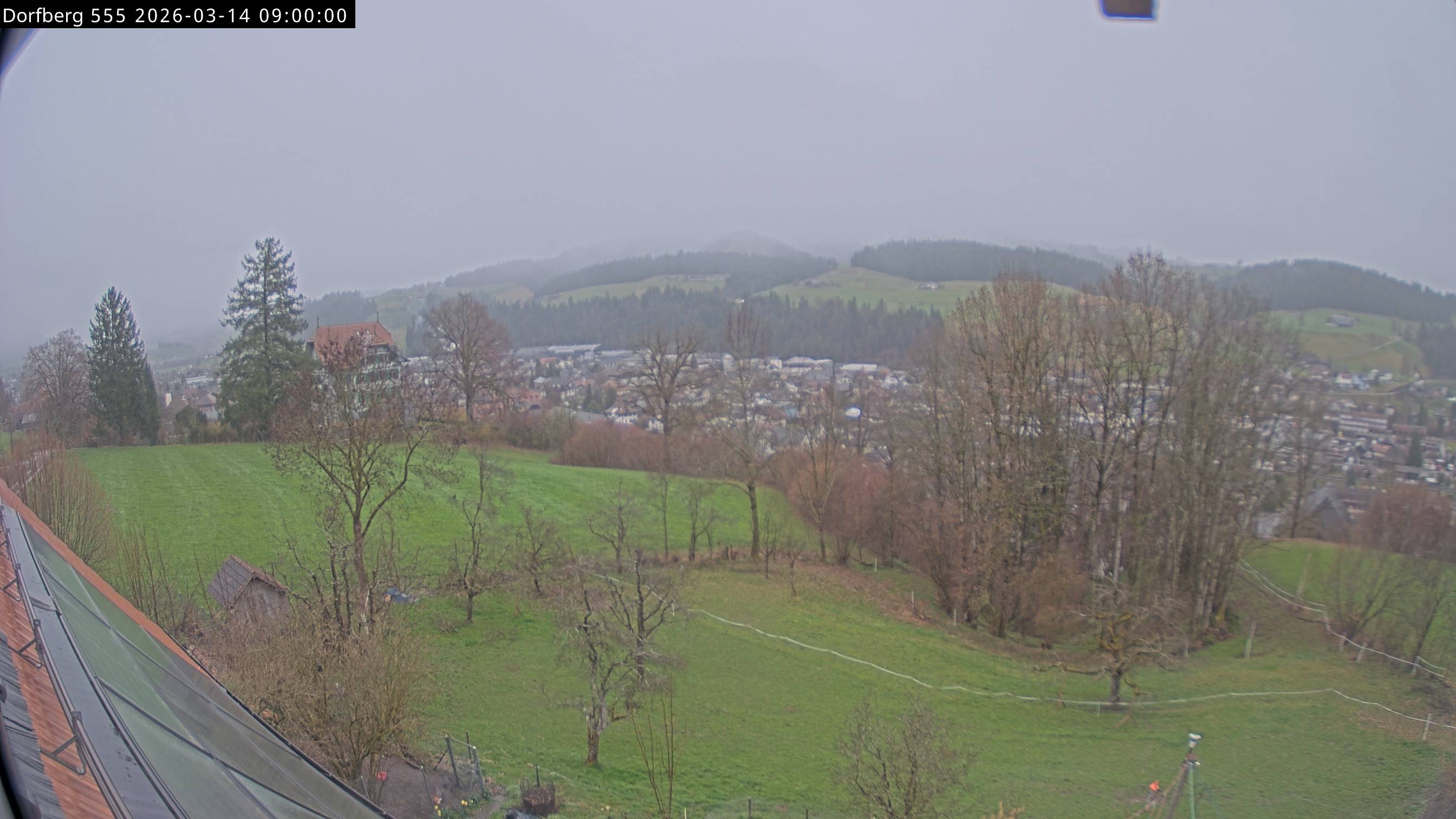Webcam-Bild: Aussicht vom Dorfberg in Langnau 20260314-090000