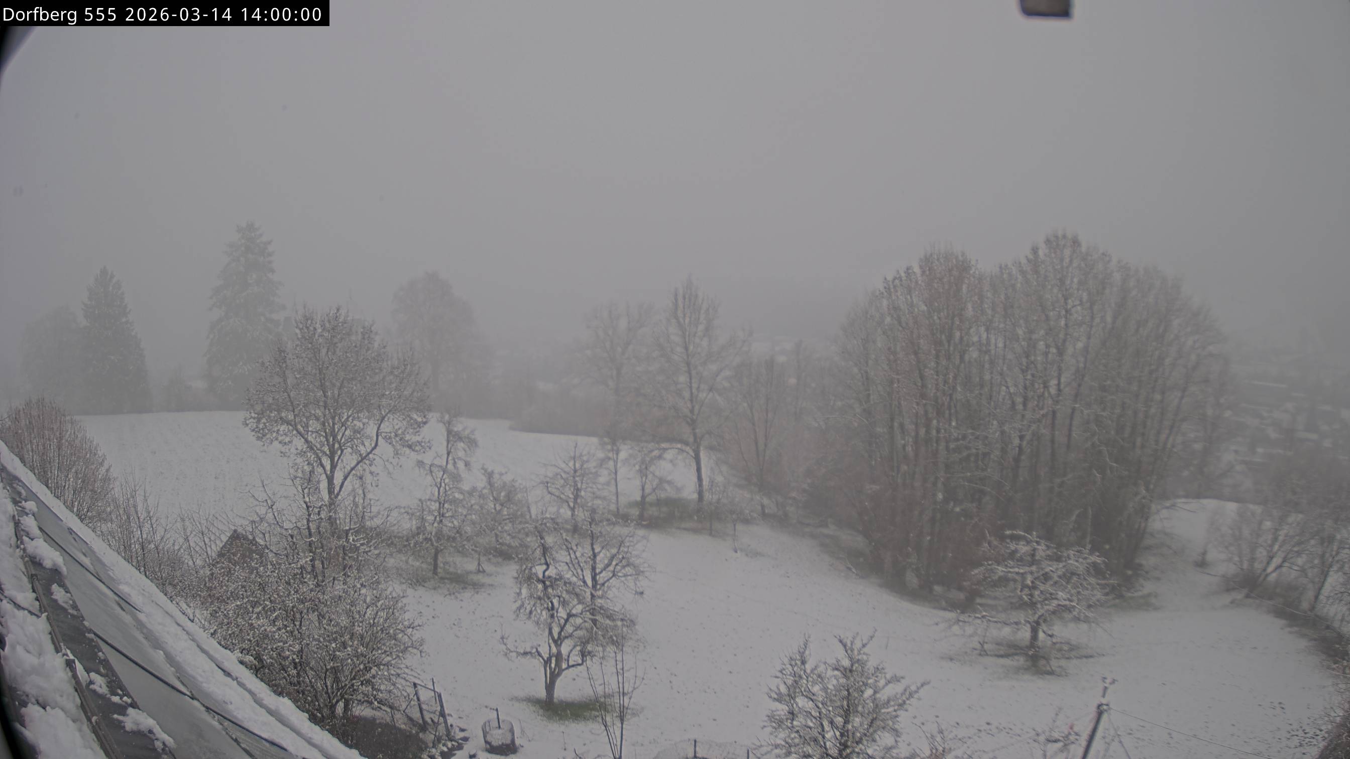 Webcam-Bild: Aussicht vom Dorfberg in Langnau 20260314-140000