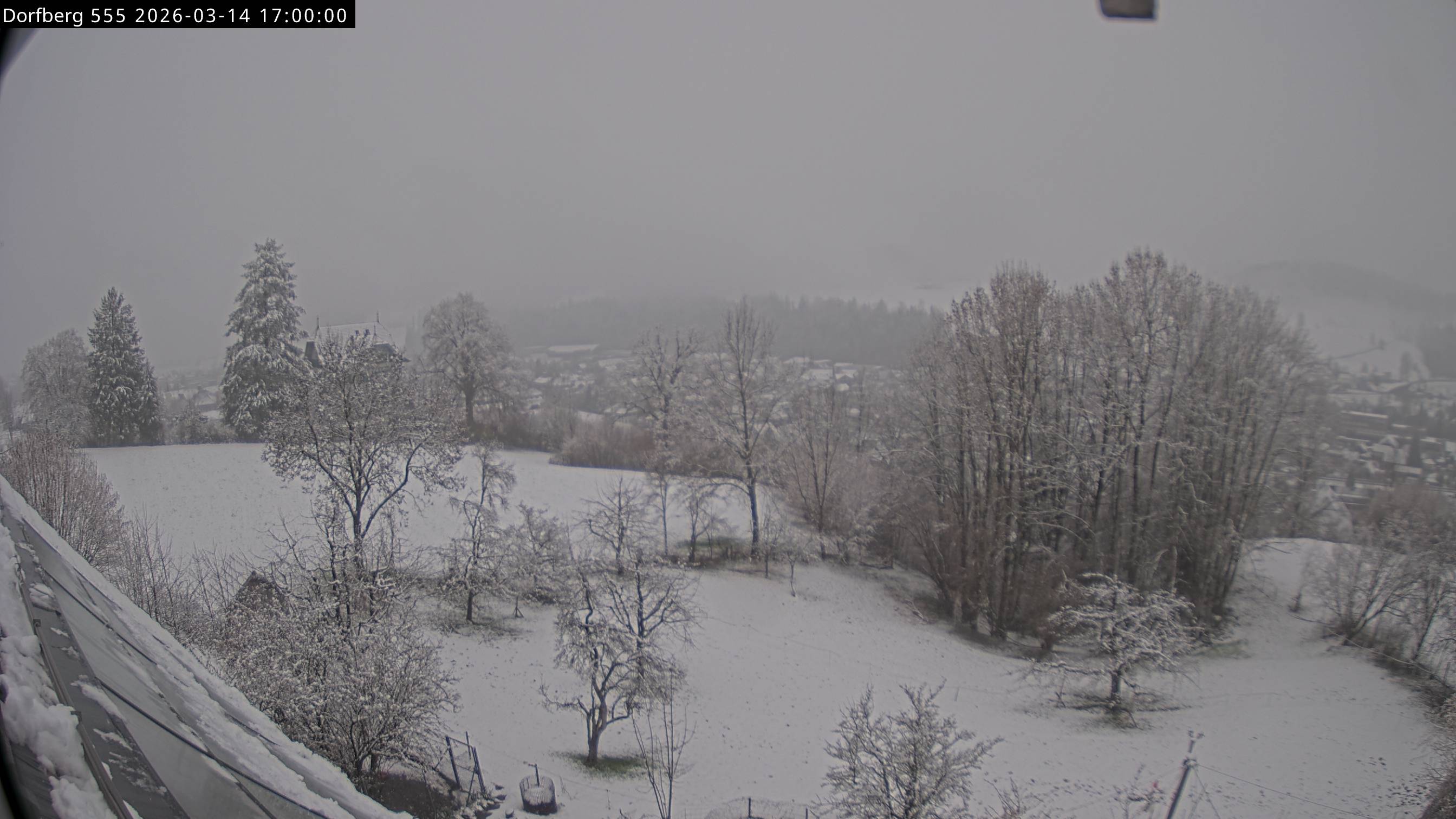 Webcam-Bild: Aussicht vom Dorfberg in Langnau 20260314-170000