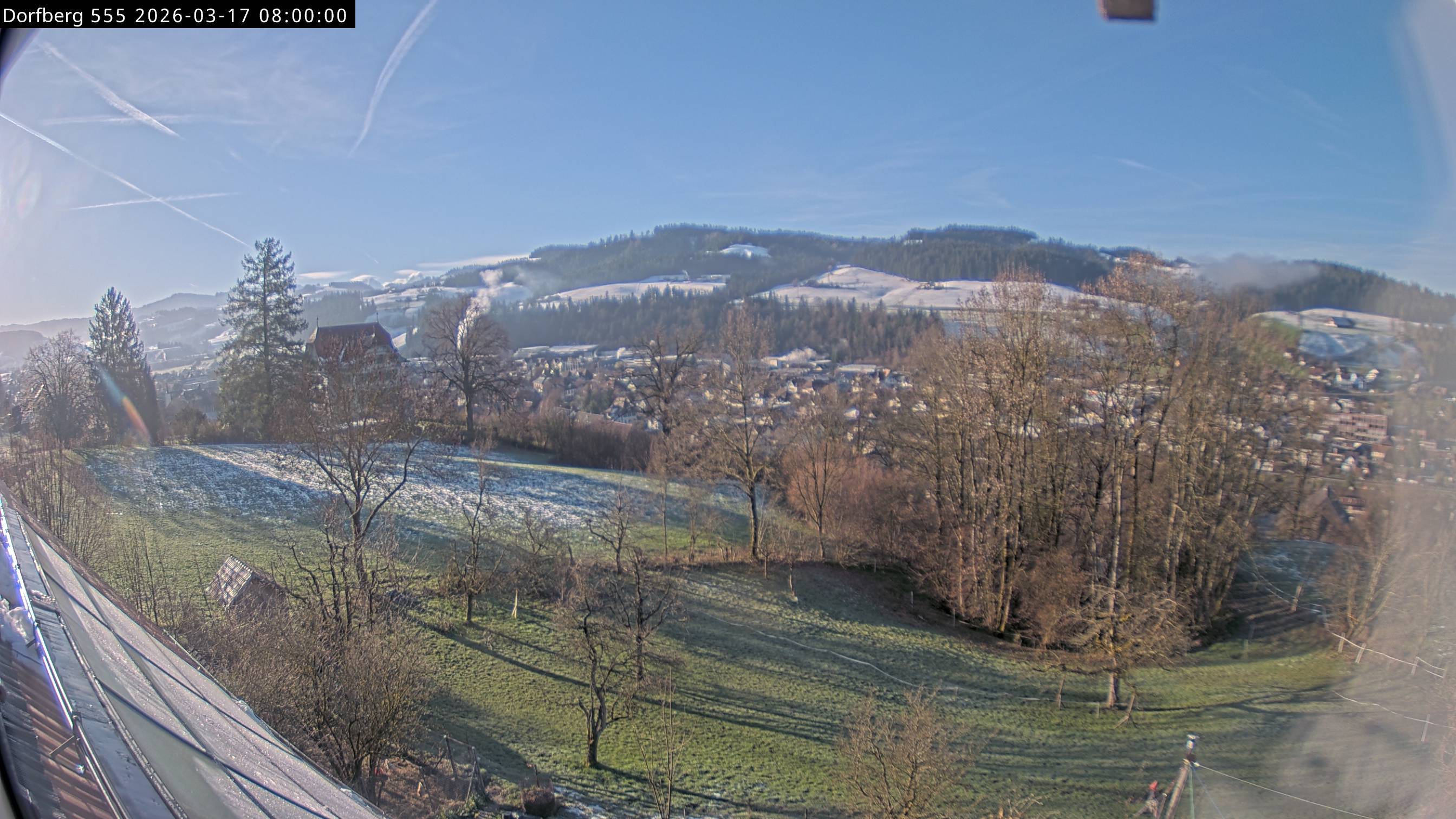 Webcam-Bild: Aussicht vom Dorfberg in Langnau 20260317-080000