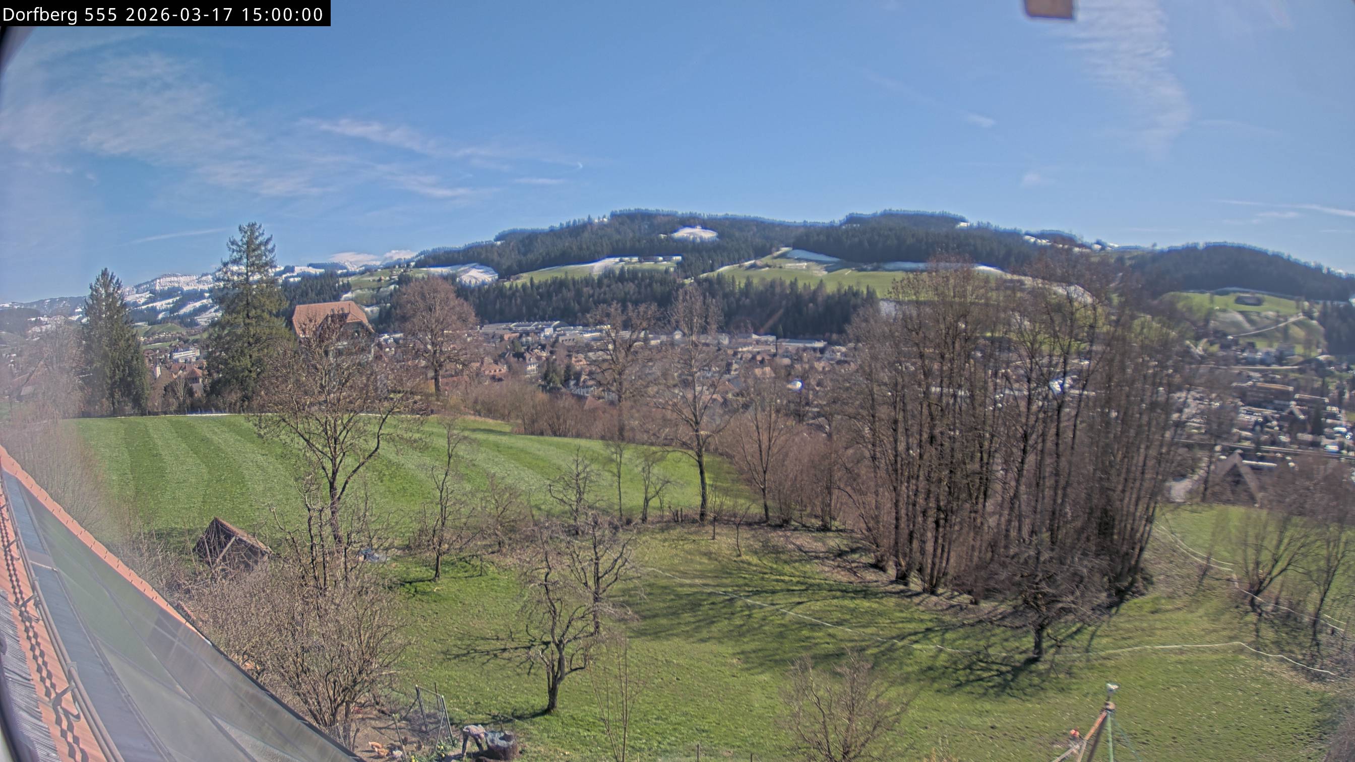 Webcam-Bild: Aussicht vom Dorfberg in Langnau 20260317-150000