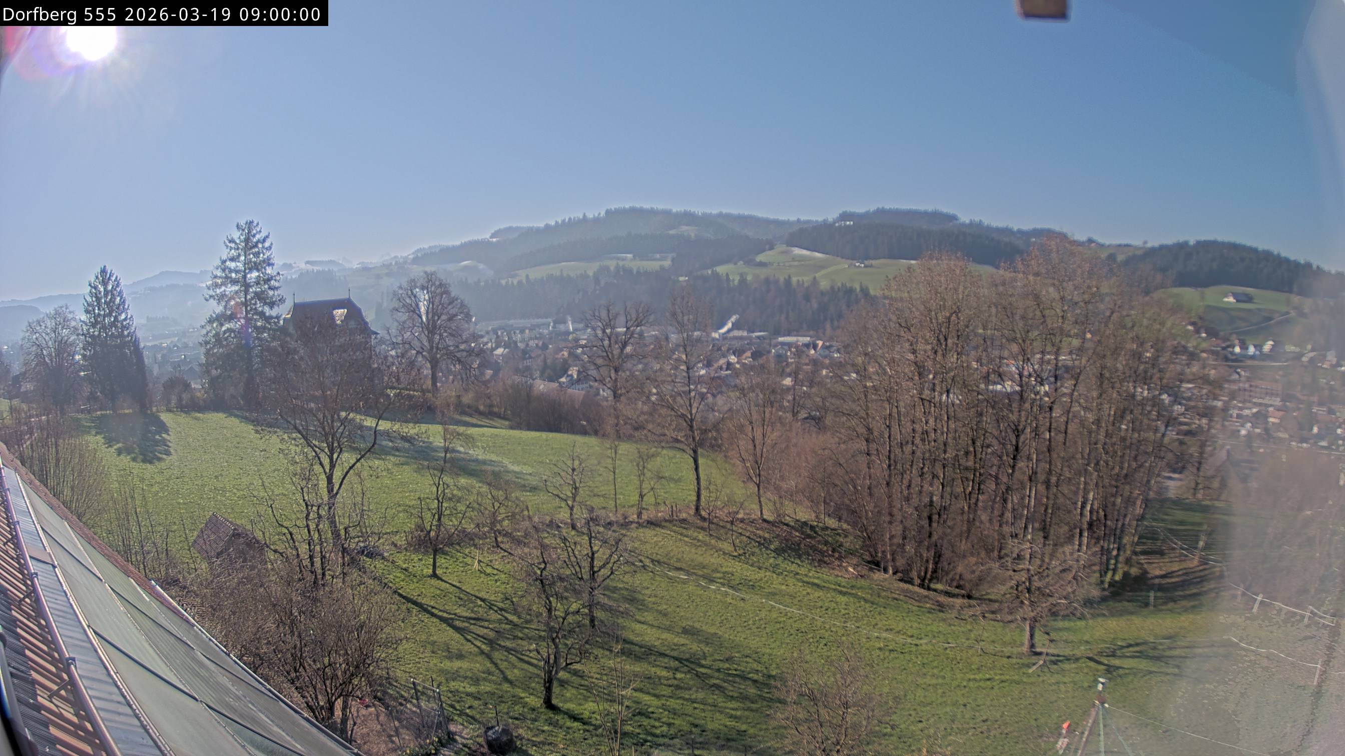 Webcam-Bild: Aussicht vom Dorfberg in Langnau 20260319-090000