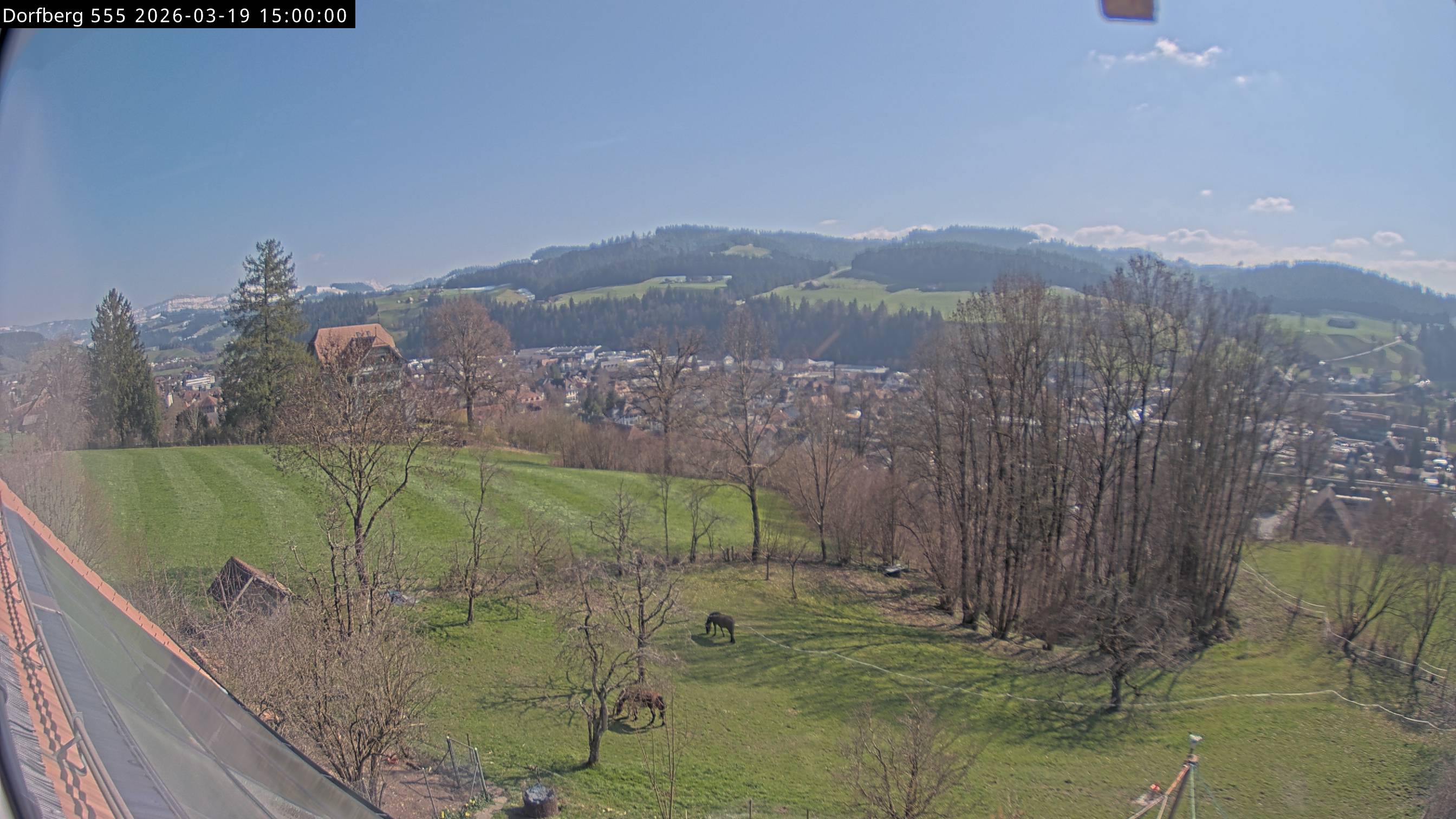 Webcam-Bild: Aussicht vom Dorfberg in Langnau 20260319-150000