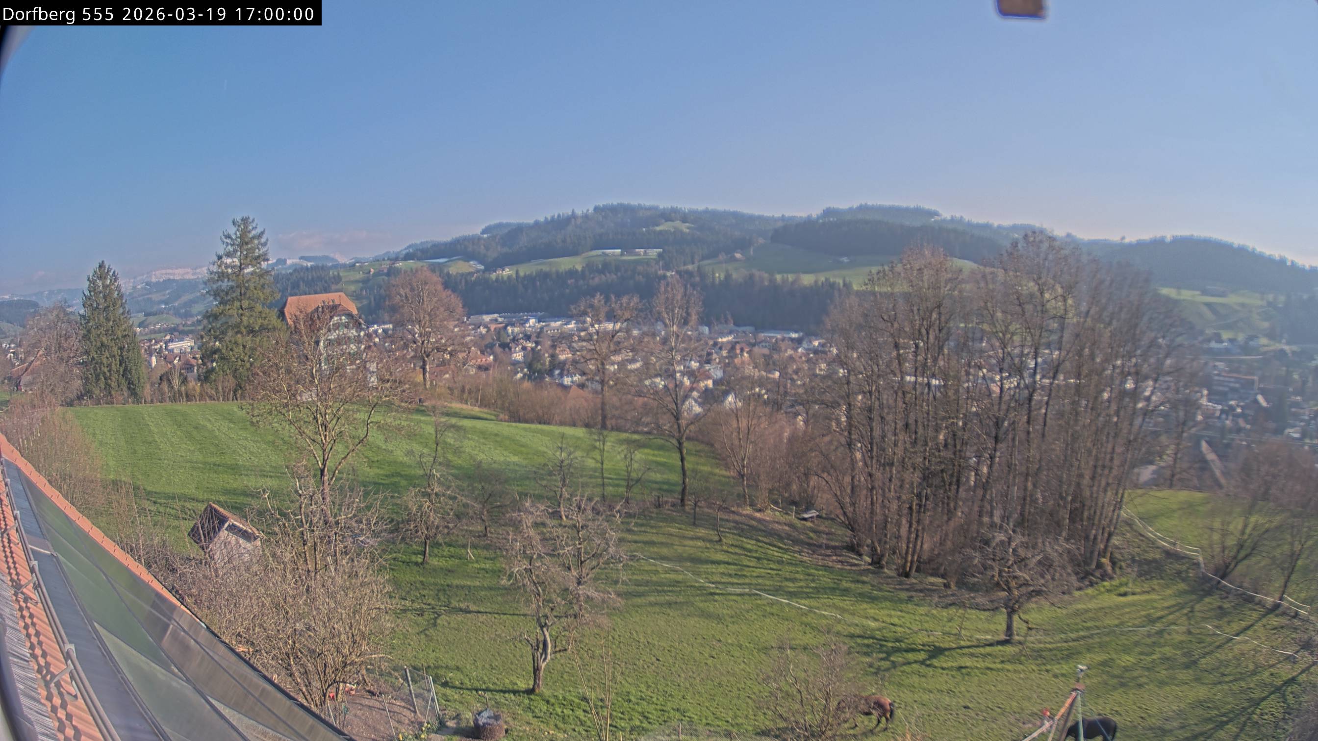 Webcam-Bild: Aussicht vom Dorfberg in Langnau 20260319-170000