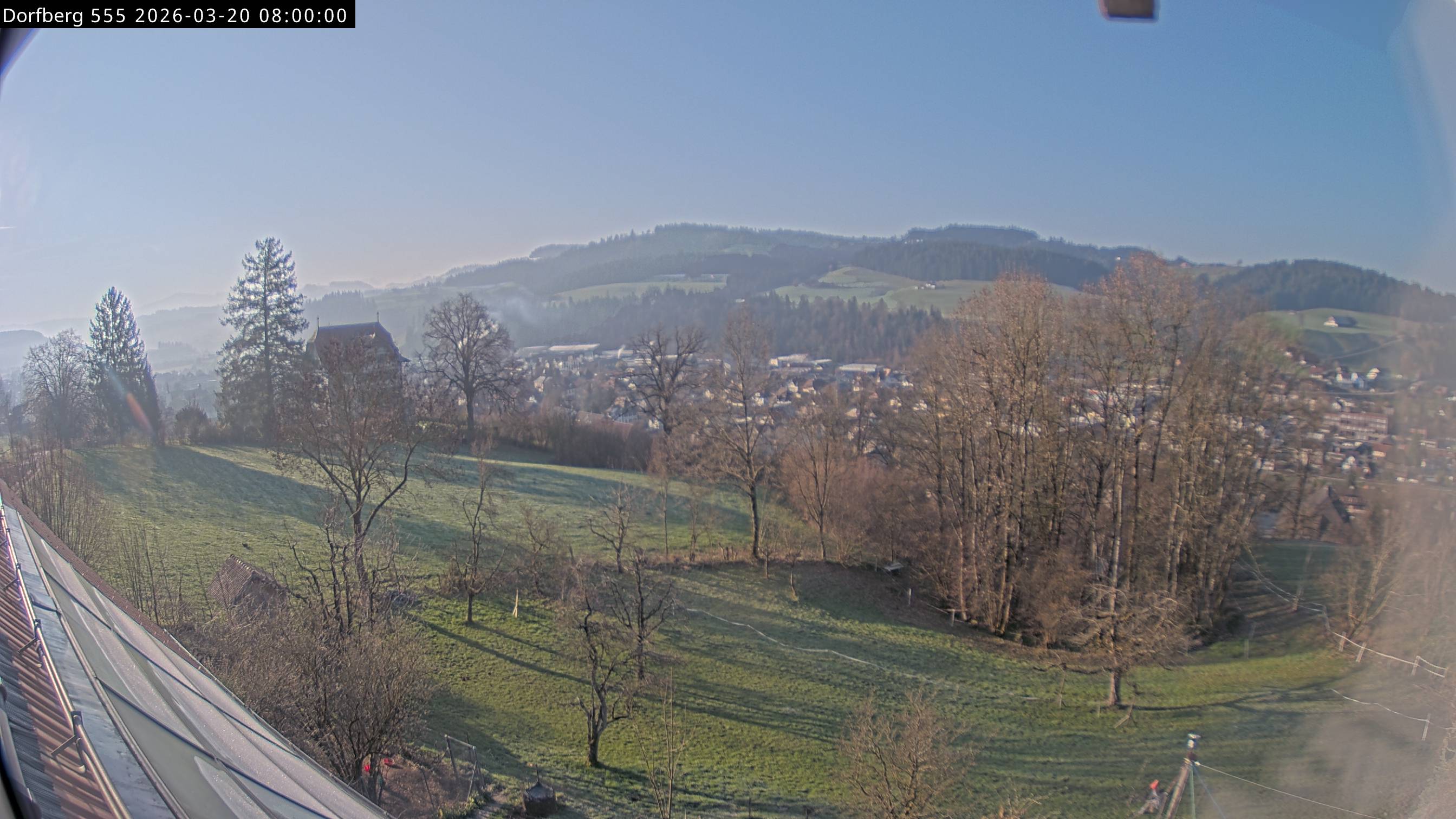 Webcam-Bild: Aussicht vom Dorfberg in Langnau 20260320-080000