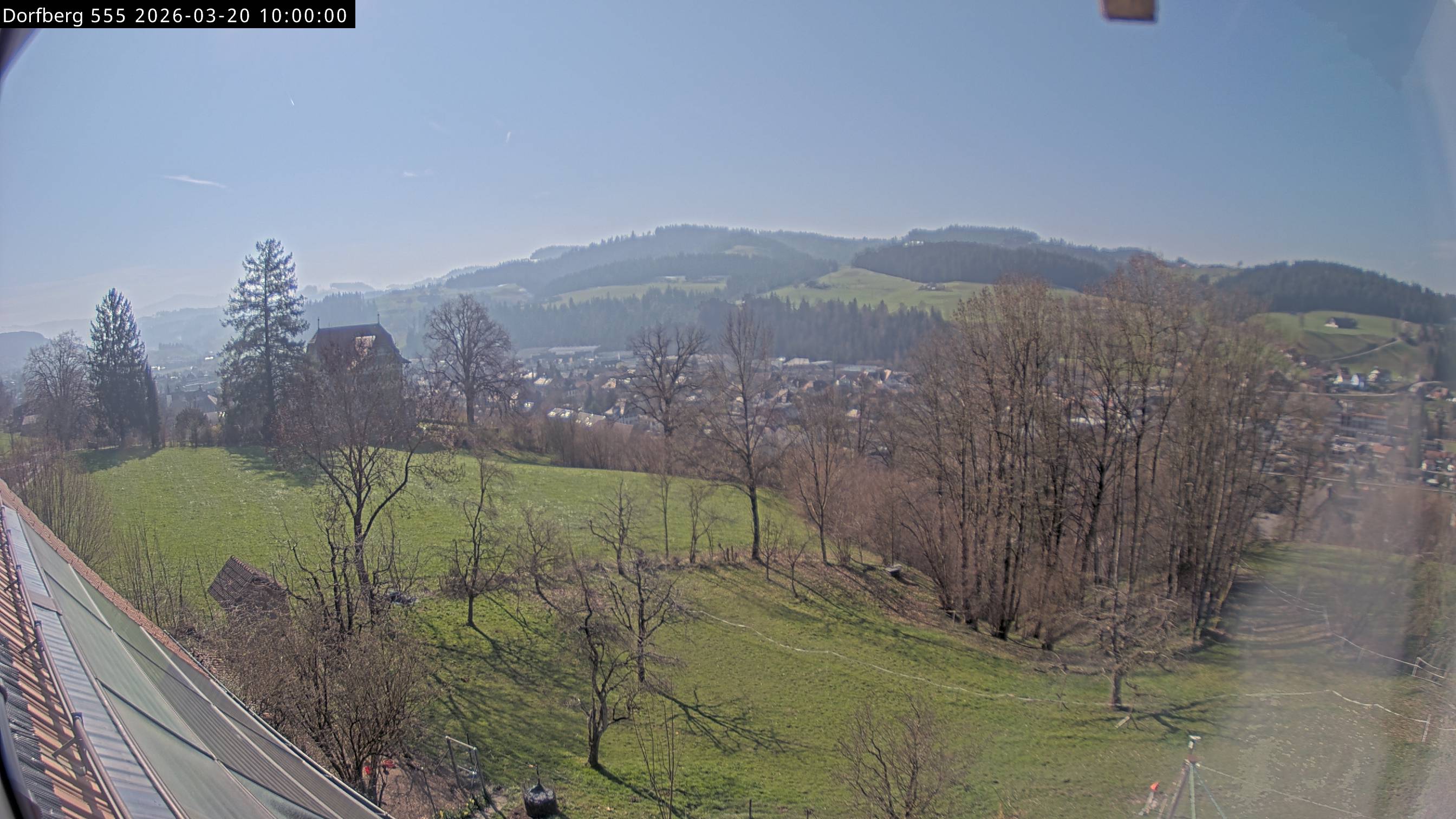 Webcam-Bild: Aussicht vom Dorfberg in Langnau 20260320-100000