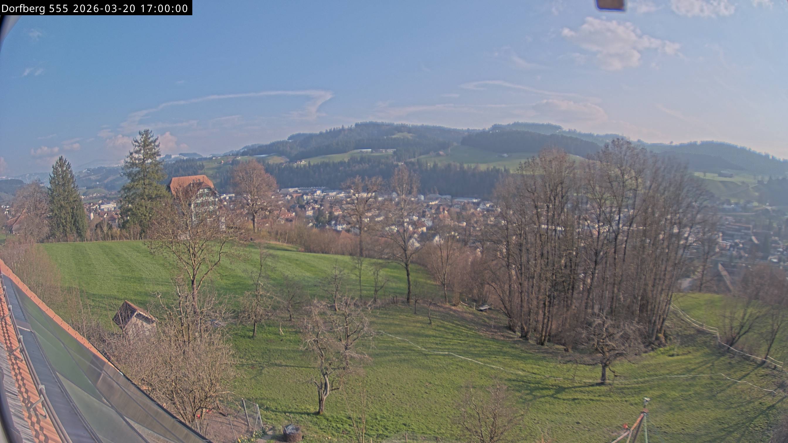 Webcam-Bild: Aussicht vom Dorfberg in Langnau 20260320-170000