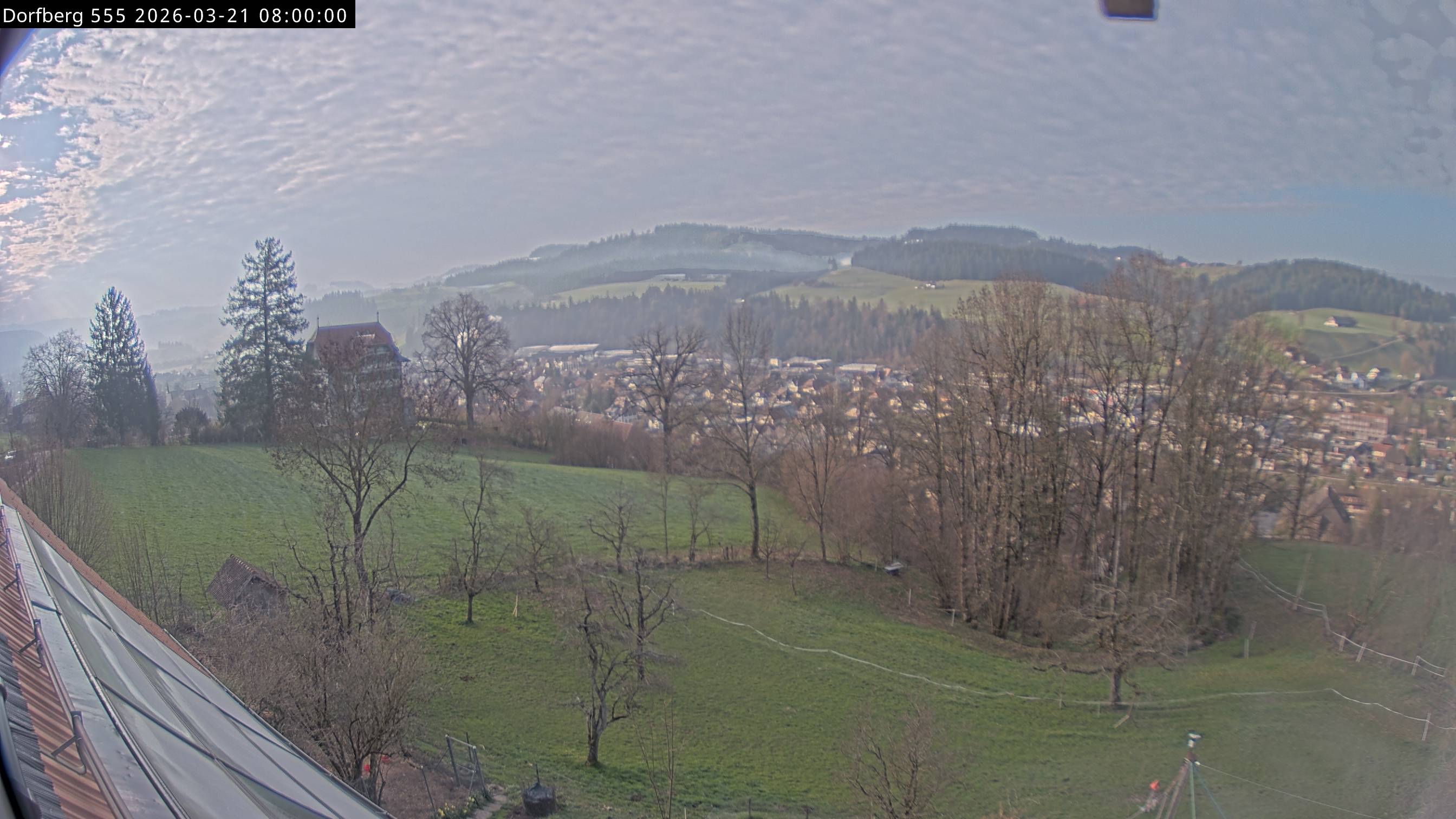 Webcam-Bild: Aussicht vom Dorfberg in Langnau 20260321-080000