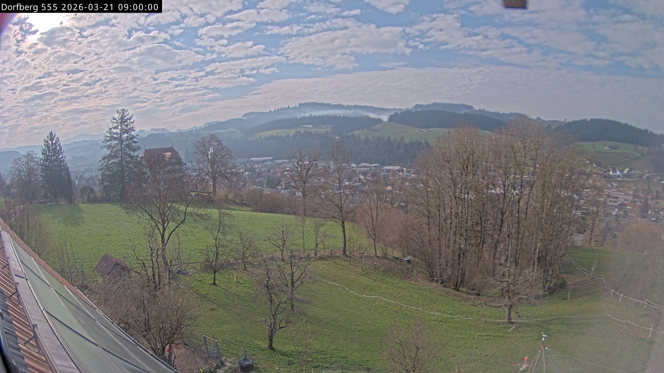 Webcam-Bild: Aussicht vom Dorfberg in Langnau 20260321-090000