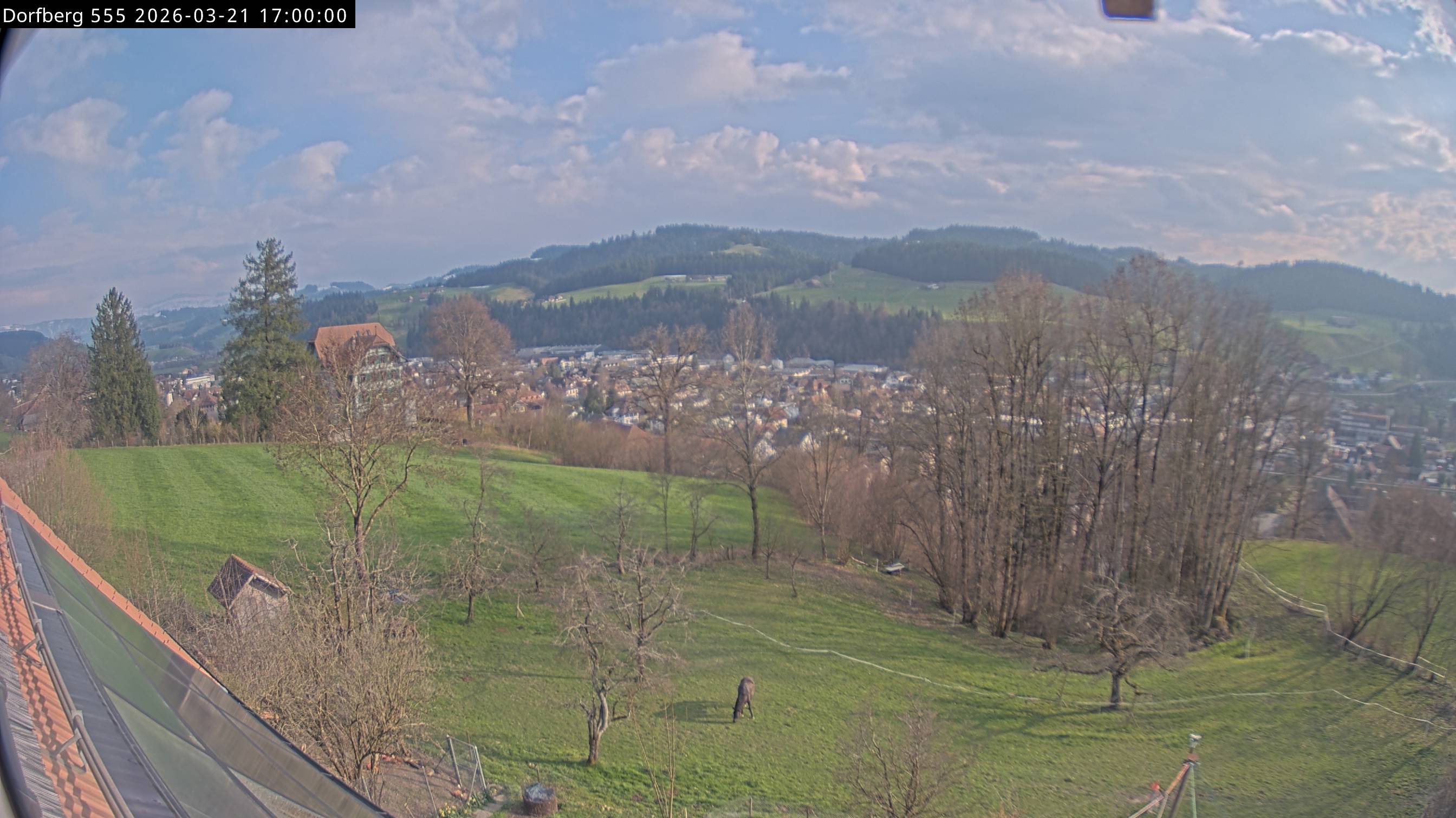 Webcam-Bild: Aussicht vom Dorfberg in Langnau 20260321-170000