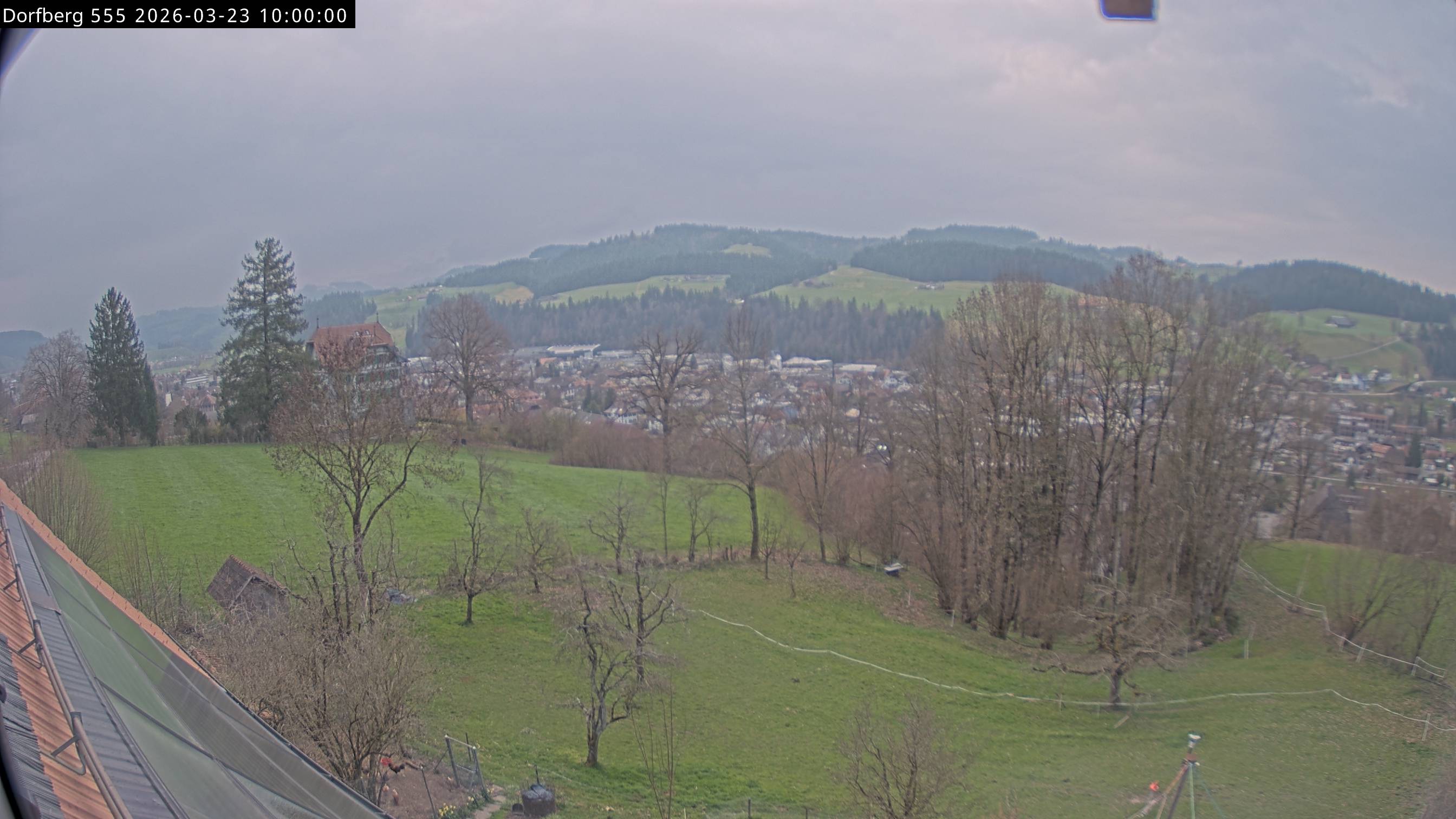 Webcam-Bild: Aussicht vom Dorfberg in Langnau 20260323-100000