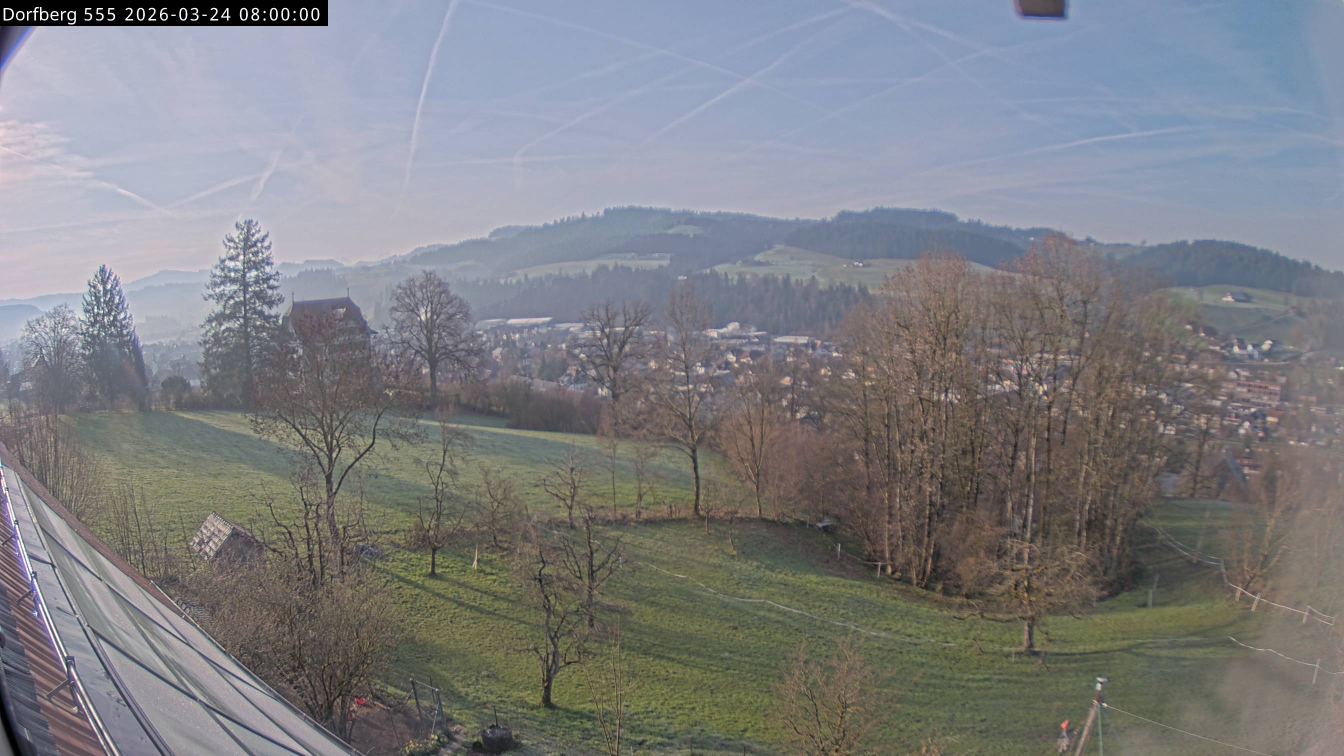 Webcam-Bild: Aussicht vom Dorfberg in Langnau 20260324-080000