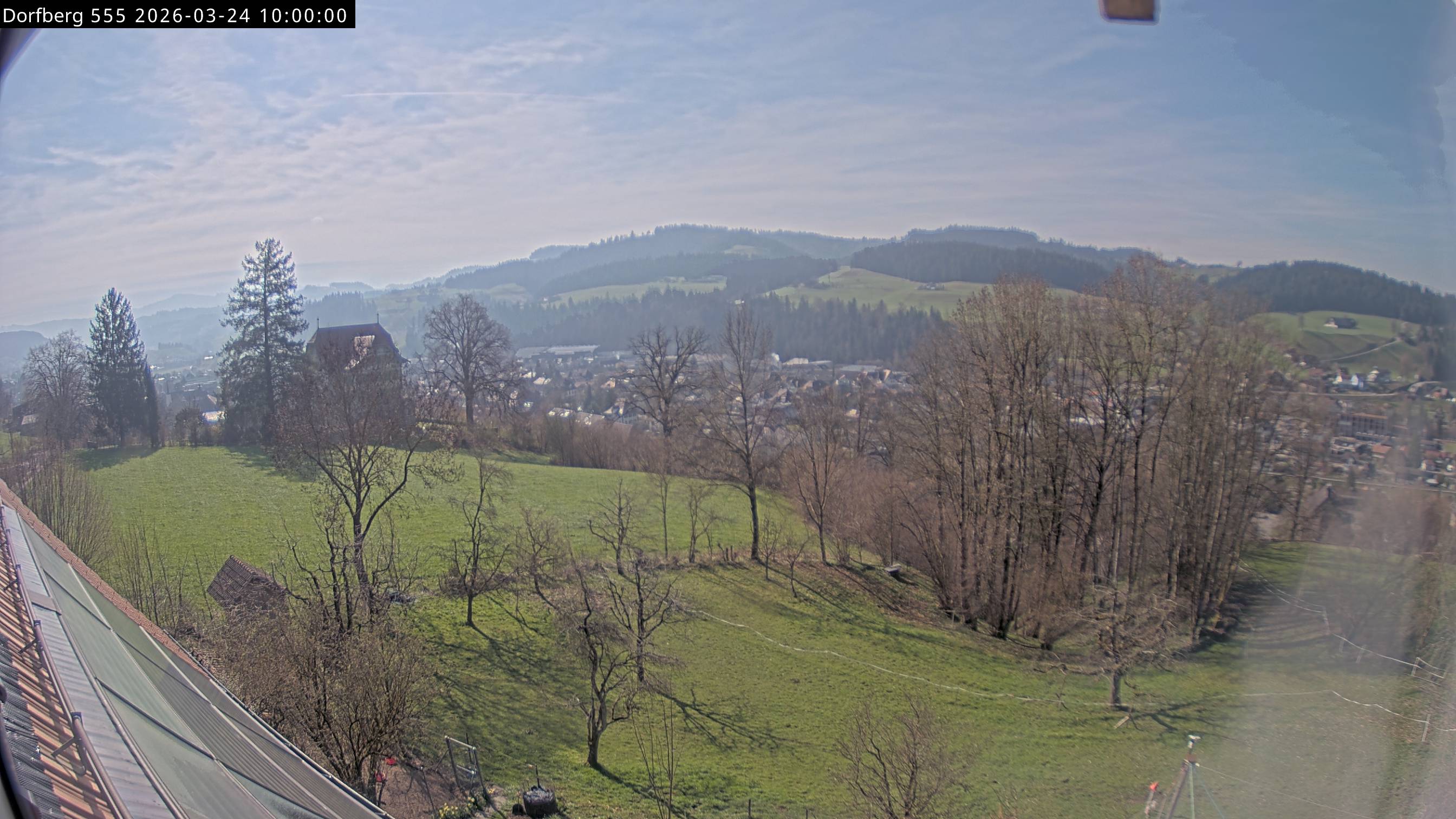 Webcam-Bild: Aussicht vom Dorfberg in Langnau 20260324-100000