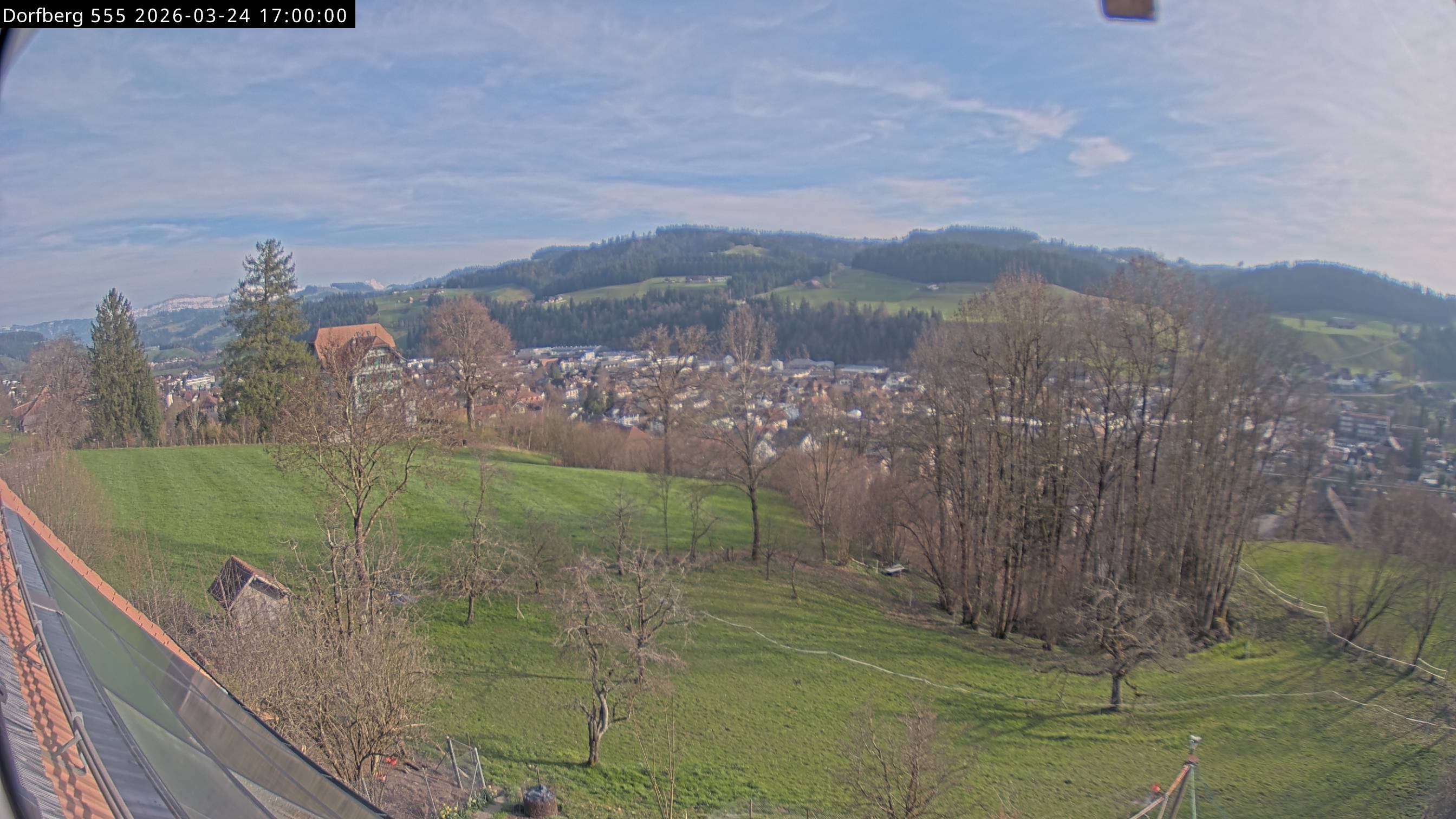 Webcam-Bild: Aussicht vom Dorfberg in Langnau 20260324-170000