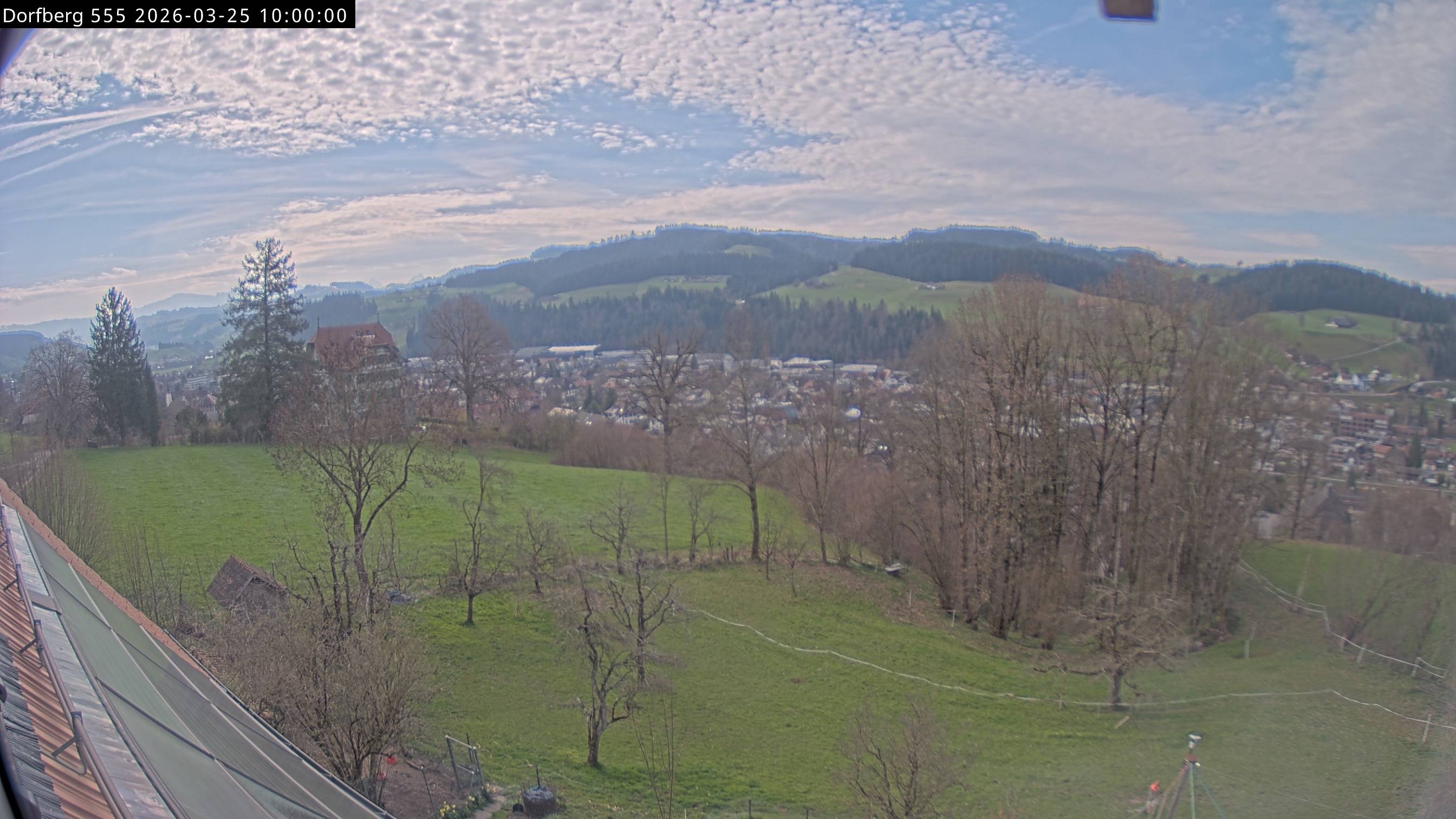 Webcam-Bild: Aussicht vom Dorfberg in Langnau 20260325-100000