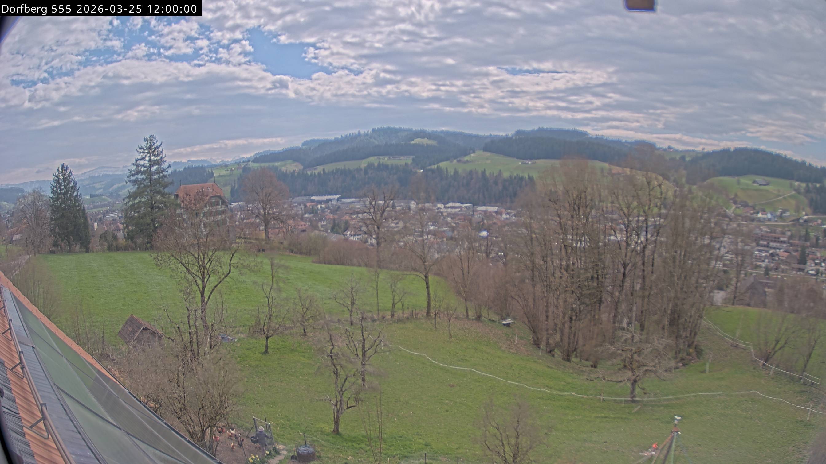 Webcam-Bild: Aussicht vom Dorfberg in Langnau 20260325-120000