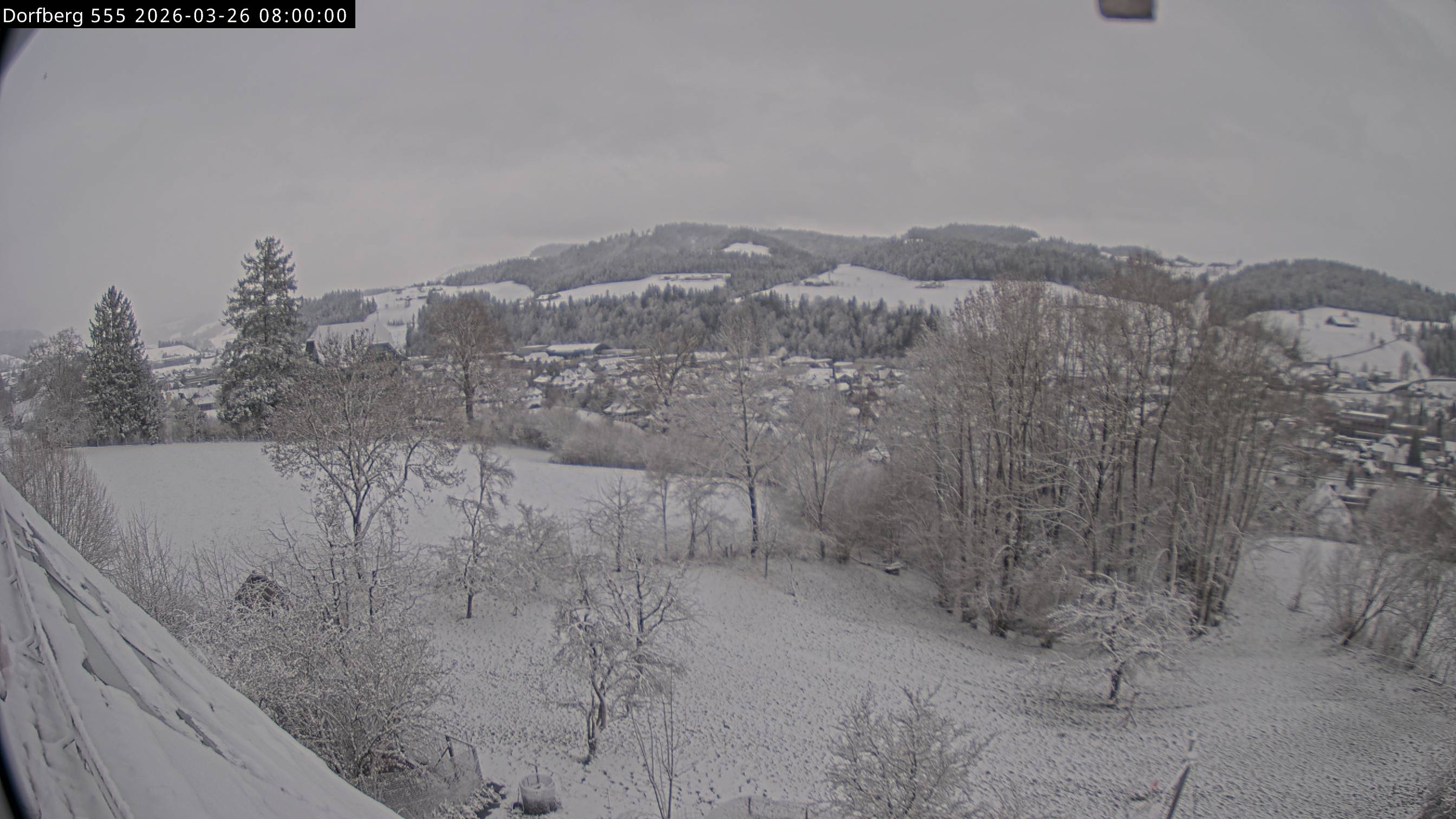Webcam-Bild: Aussicht vom Dorfberg in Langnau 20260326-080000