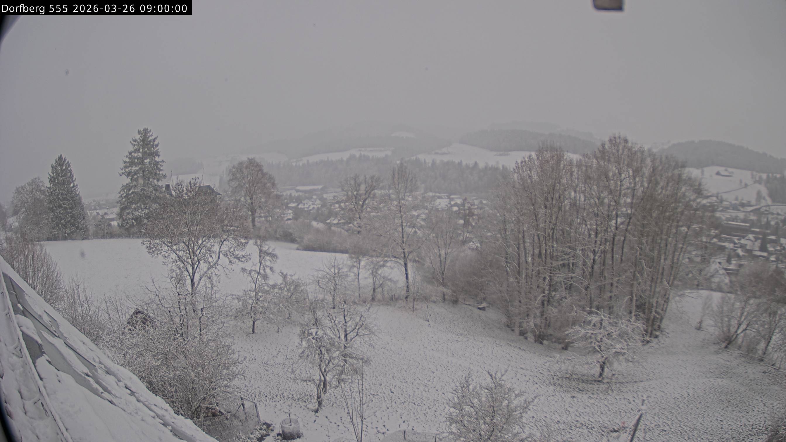 Webcam-Bild: Aussicht vom Dorfberg in Langnau 20260326-090000