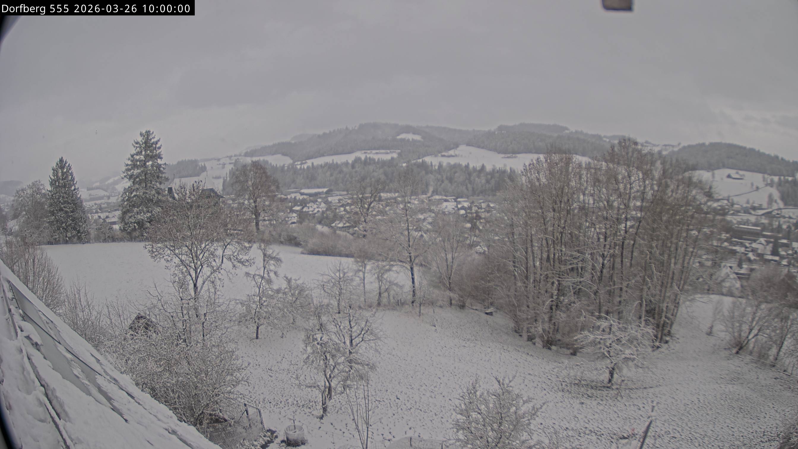 Webcam-Bild: Aussicht vom Dorfberg in Langnau 20260326-100000