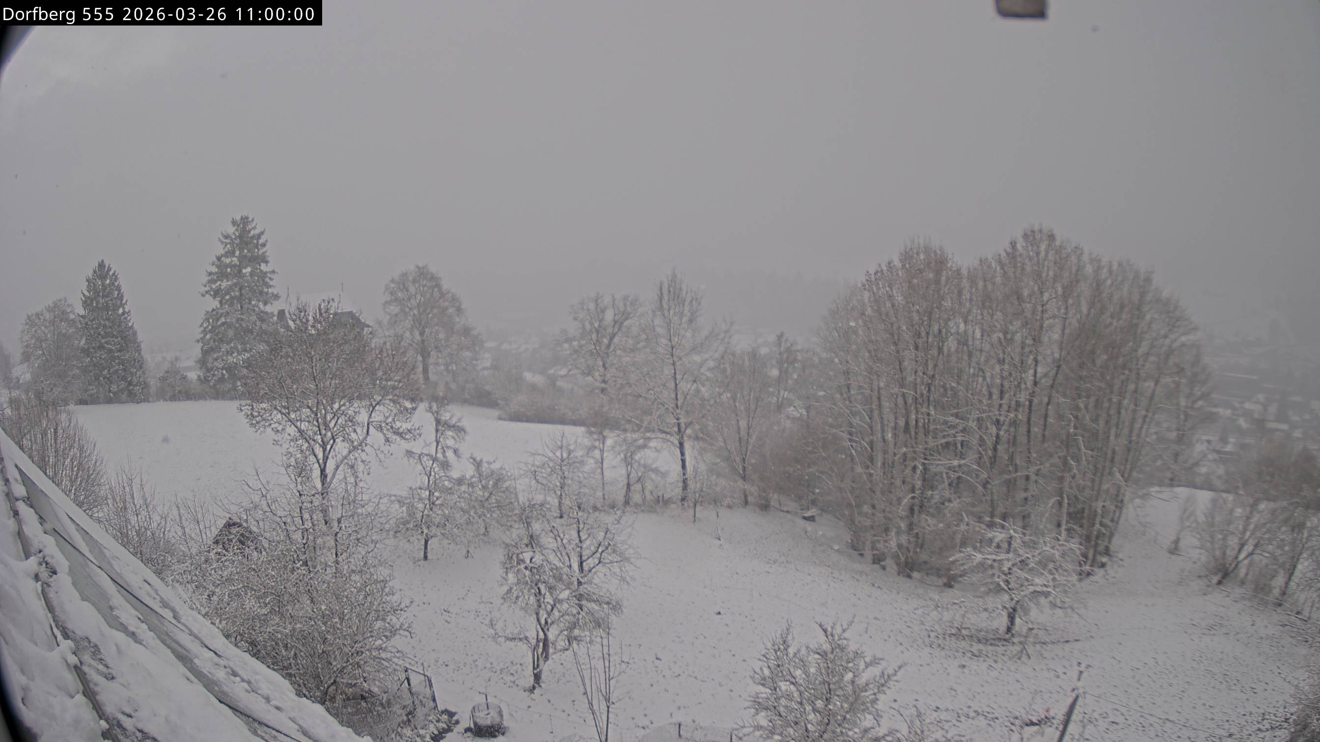 Webcam-Bild: Aussicht vom Dorfberg in Langnau 20260326-110000