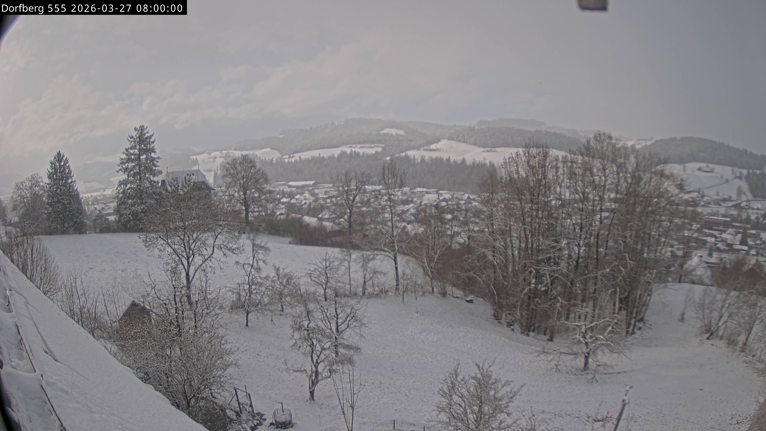 Webcam-Bild: Aussicht vom Dorfberg in Langnau 20260327-080000