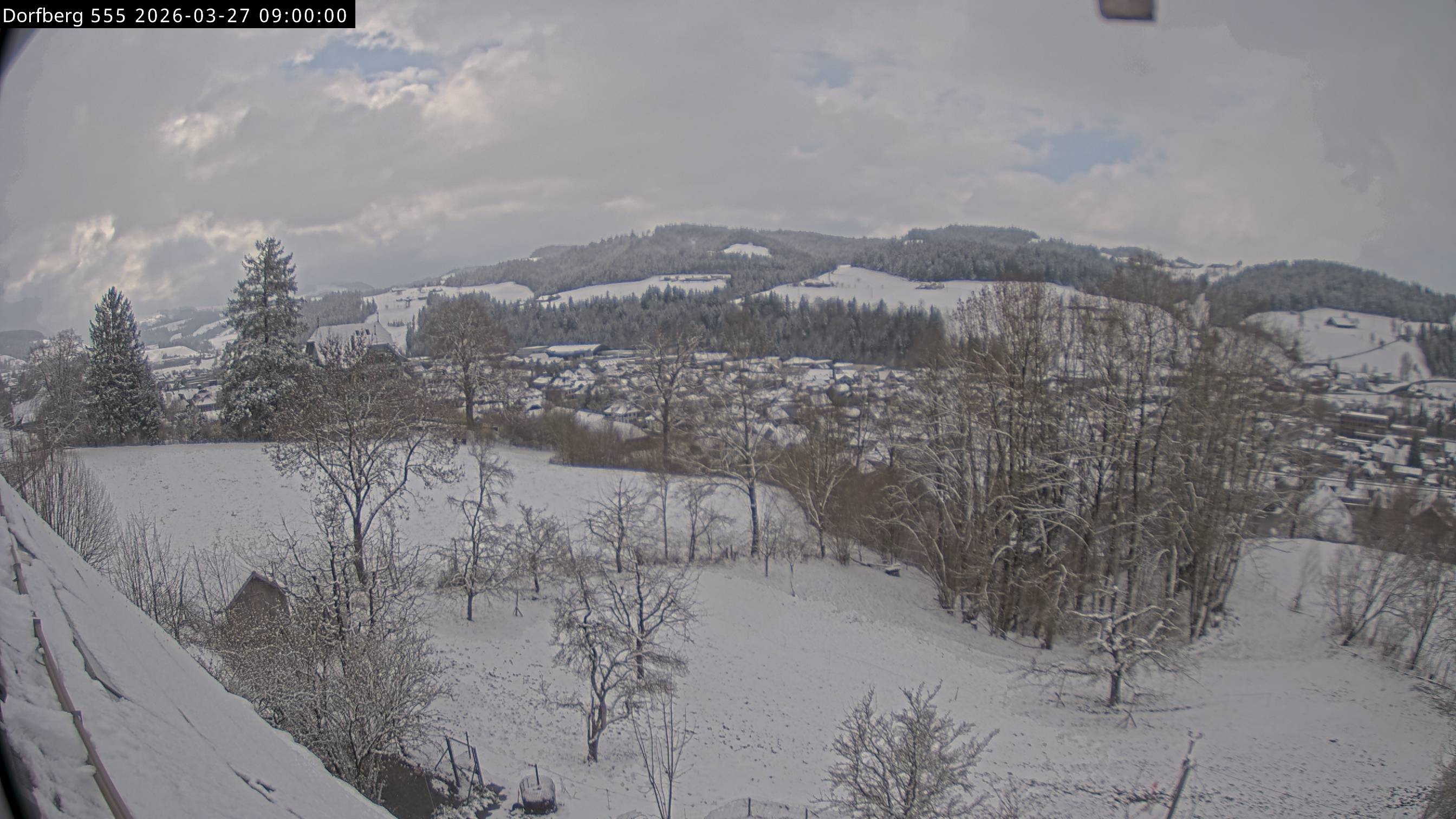 Webcam-Bild: Aussicht vom Dorfberg in Langnau 20260327-090000