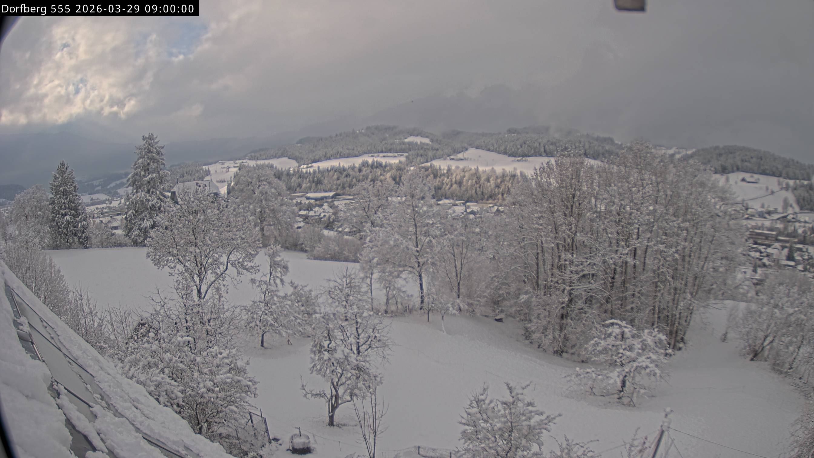 Webcam-Bild: Aussicht vom Dorfberg in Langnau 20260329-090000