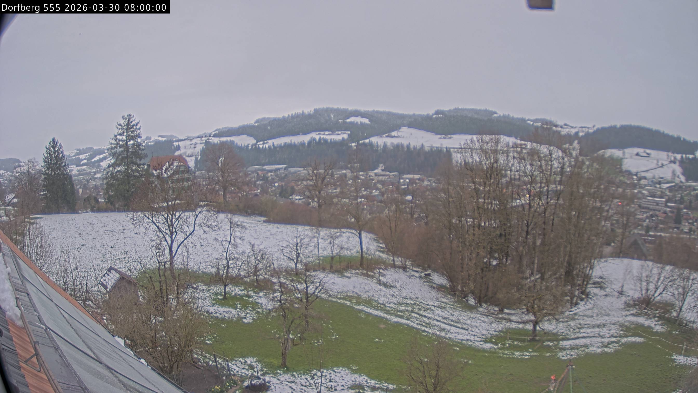 Webcam-Bild: Aussicht vom Dorfberg in Langnau 20260330-080000
