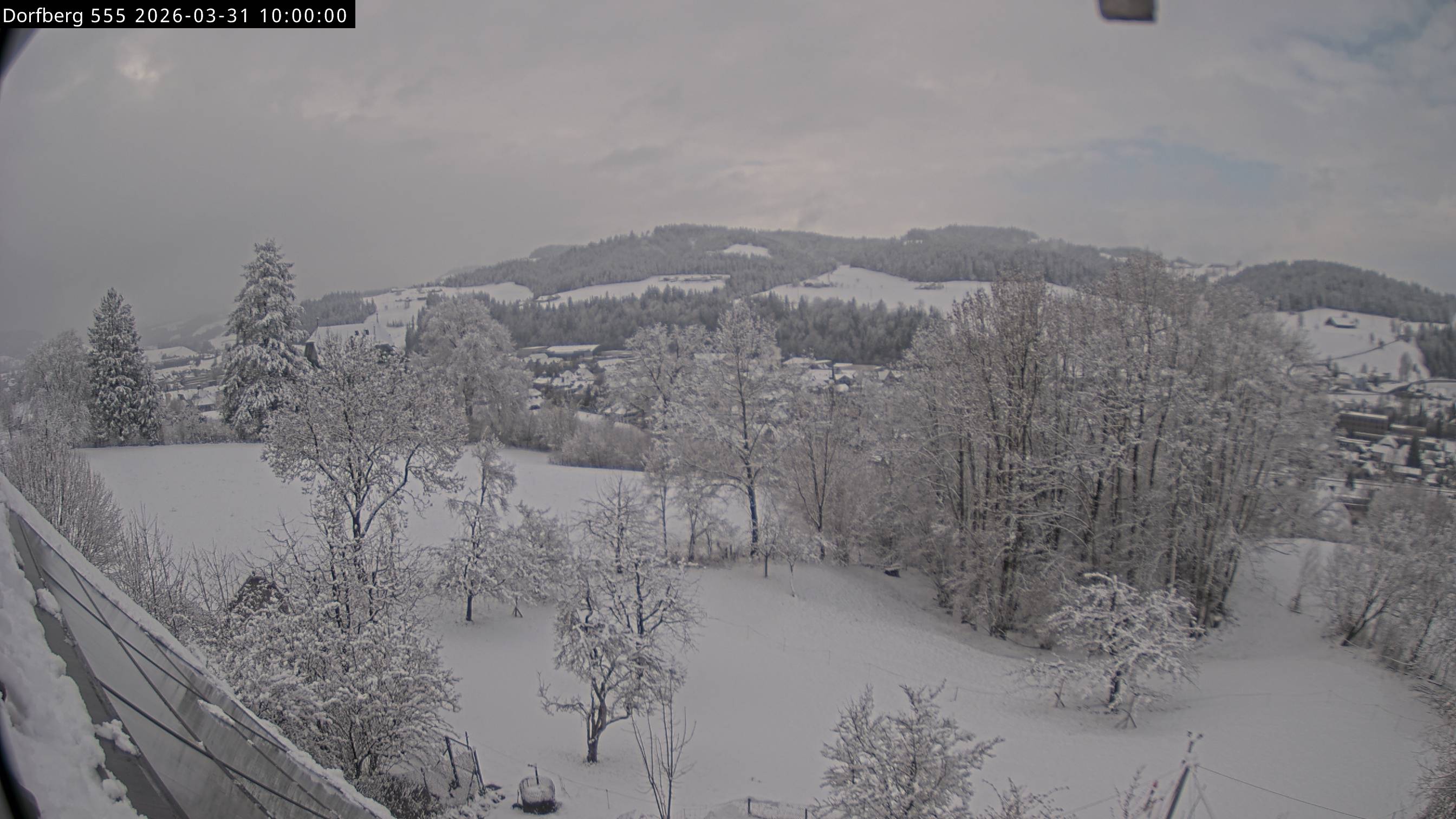 Webcam-Bild: Aussicht vom Dorfberg in Langnau 20260331-100000