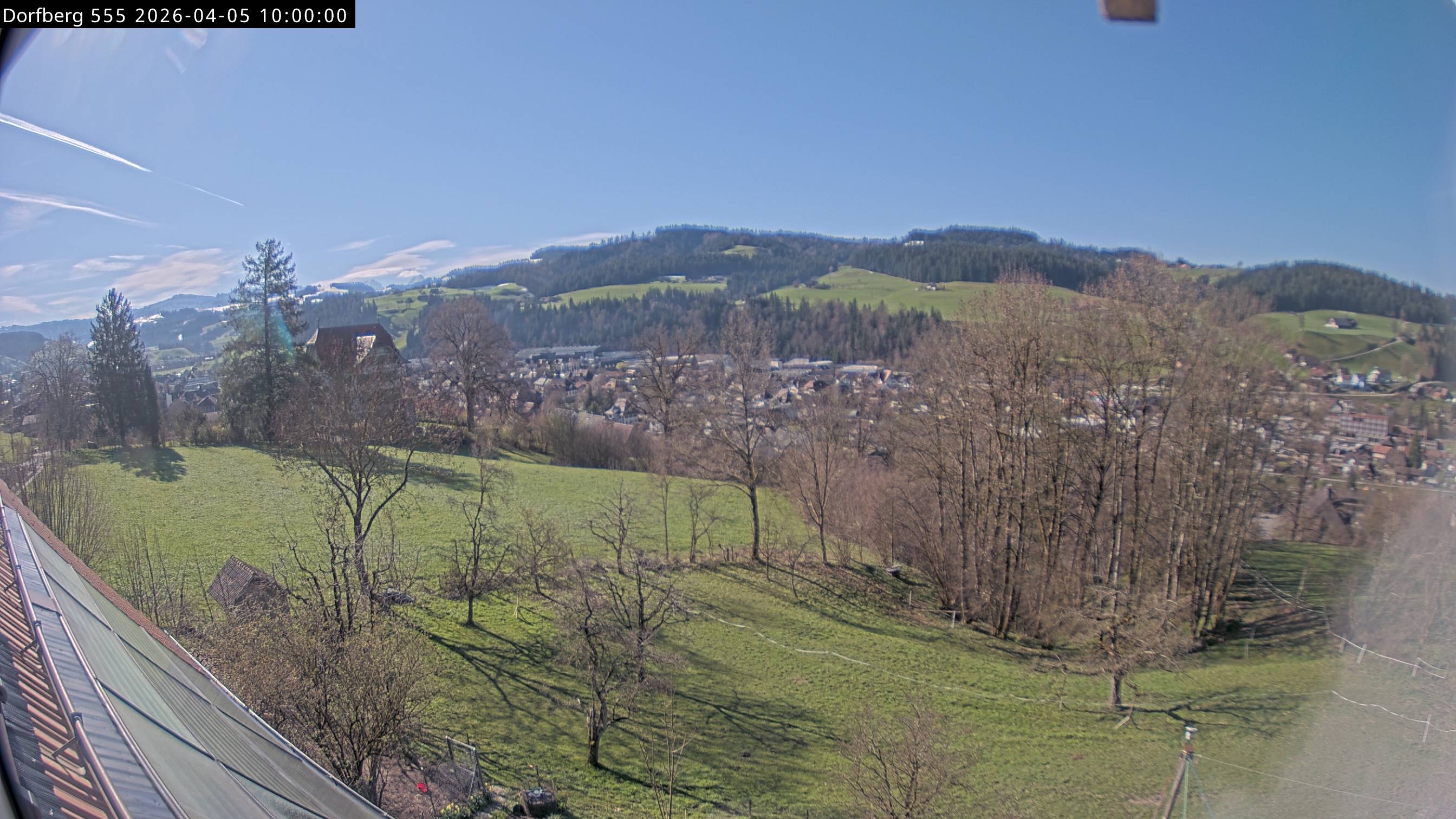 Webcam-Bild: Aussicht vom Dorfberg in Langnau 20260405-100000