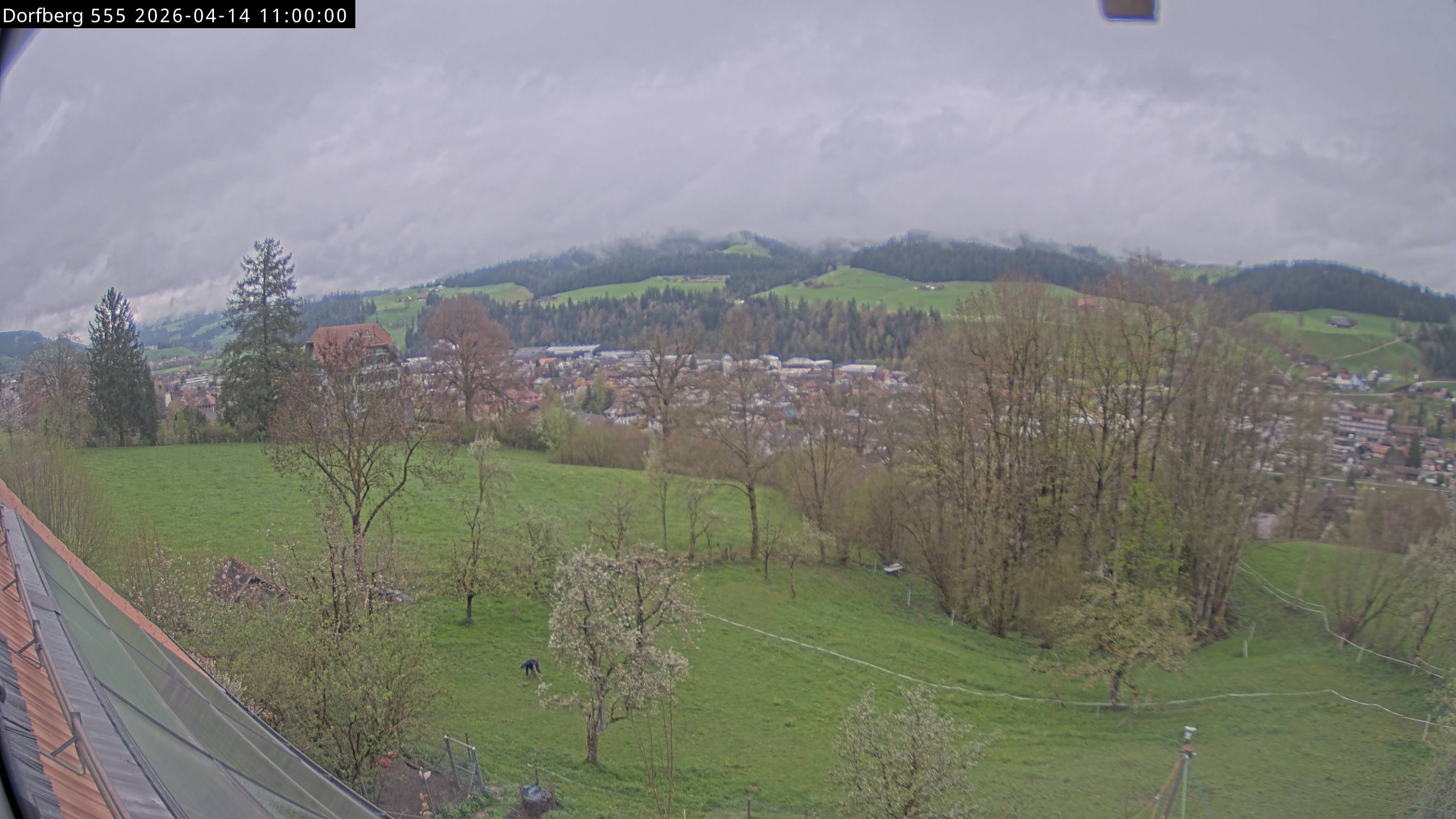 Webcam-Bild: Aussicht vom Dorfberg in Langnau 20260414-110000