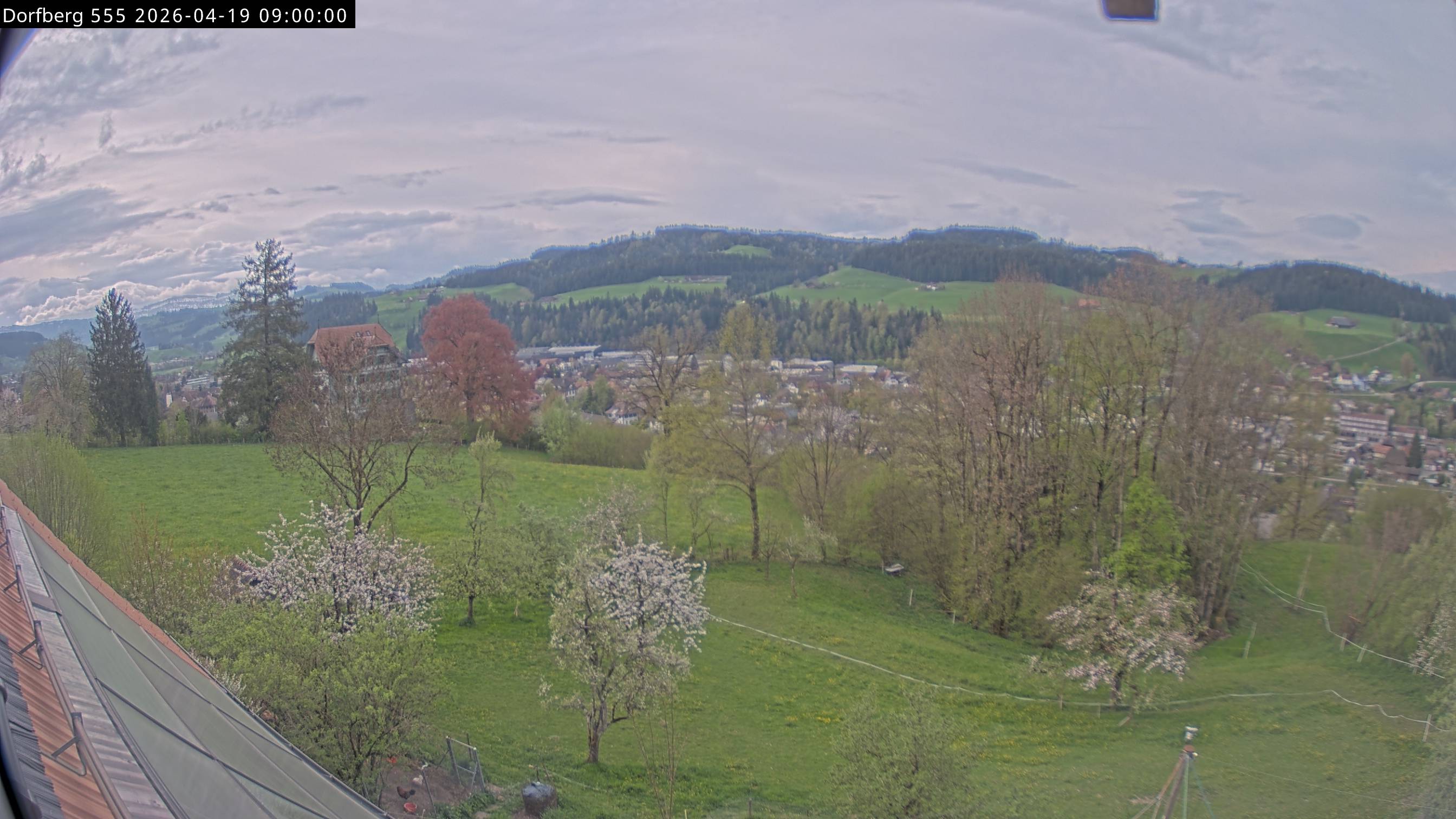Webcam-Bild: Aussicht vom Dorfberg in Langnau 20260419-090000