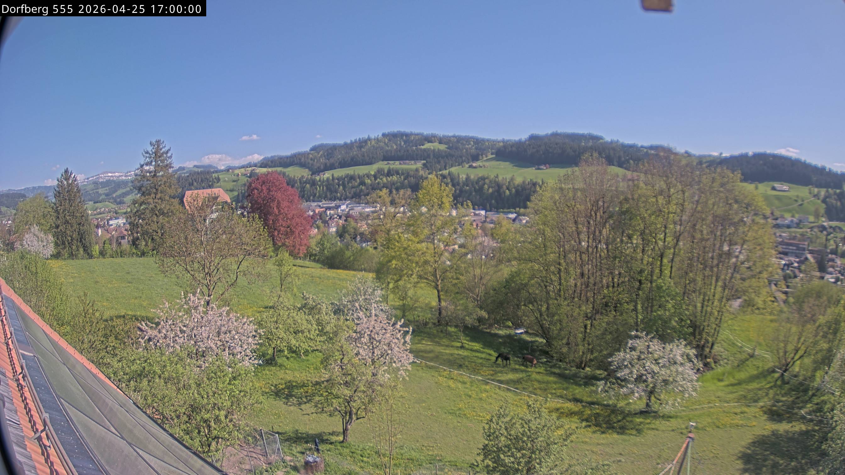 Webcam-Bild: Aussicht vom Dorfberg in Langnau 20260425-170000