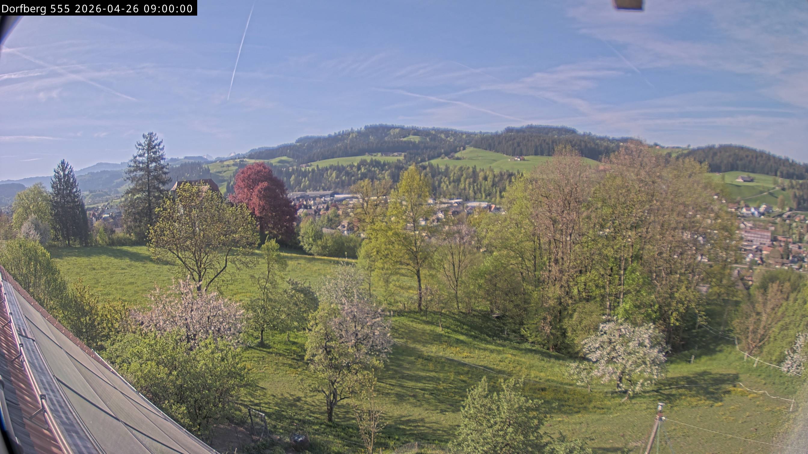 Webcam-Bild: Aussicht vom Dorfberg in Langnau 20260426-090000