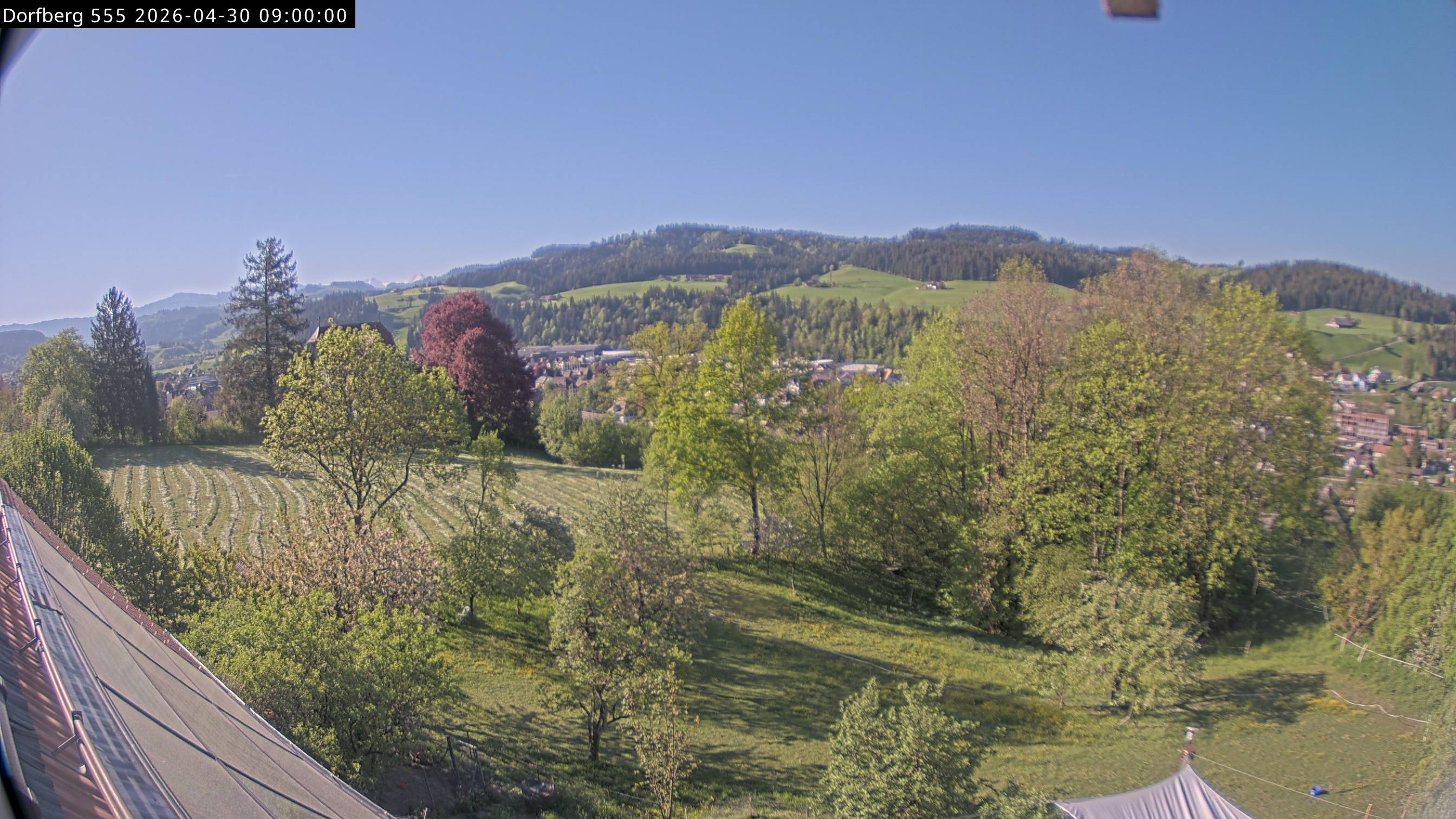 Webcam-Bild: Aussicht vom Dorfberg in Langnau 20260430-090000
