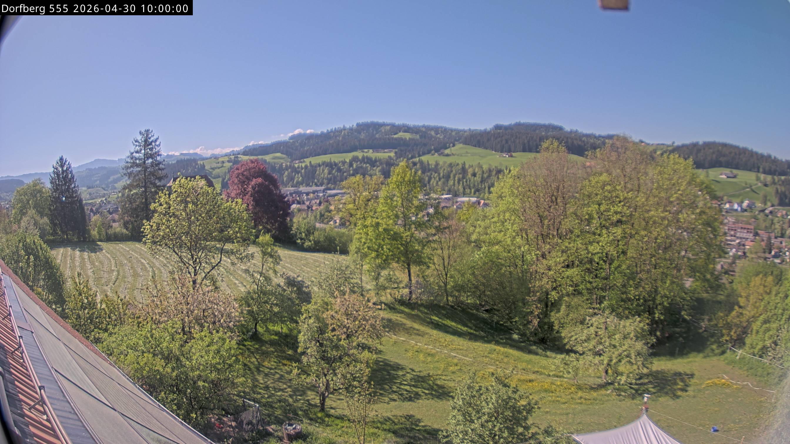 Webcam-Bild: Aussicht vom Dorfberg in Langnau 20260430-100000