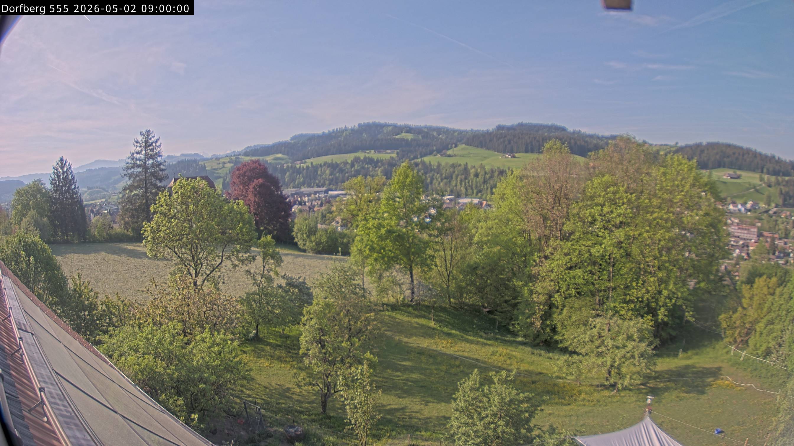 Webcam-Bild: Aussicht vom Dorfberg in Langnau 20260502-090000