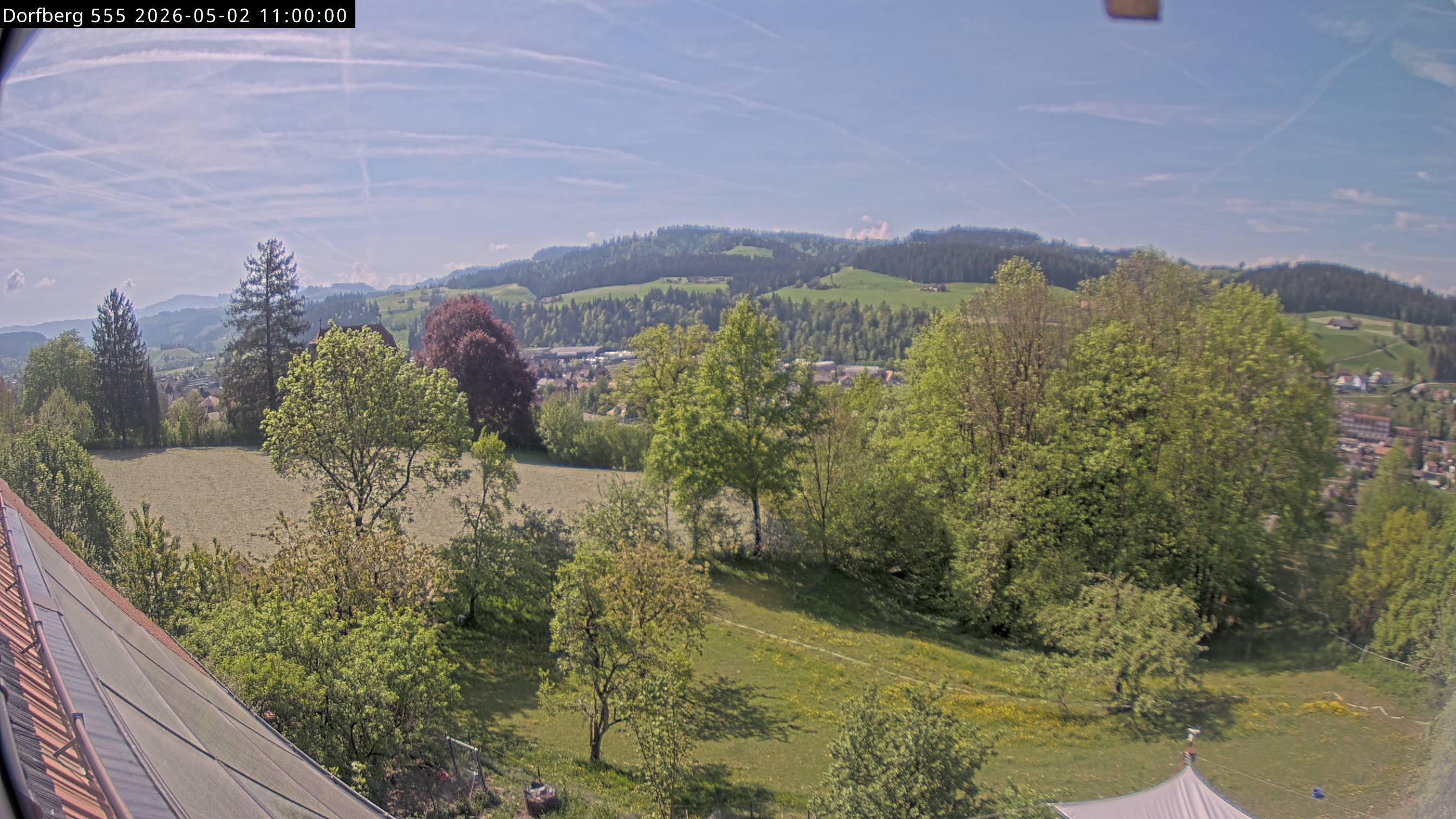 Webcam-Bild: Aussicht vom Dorfberg in Langnau 20260502-110000